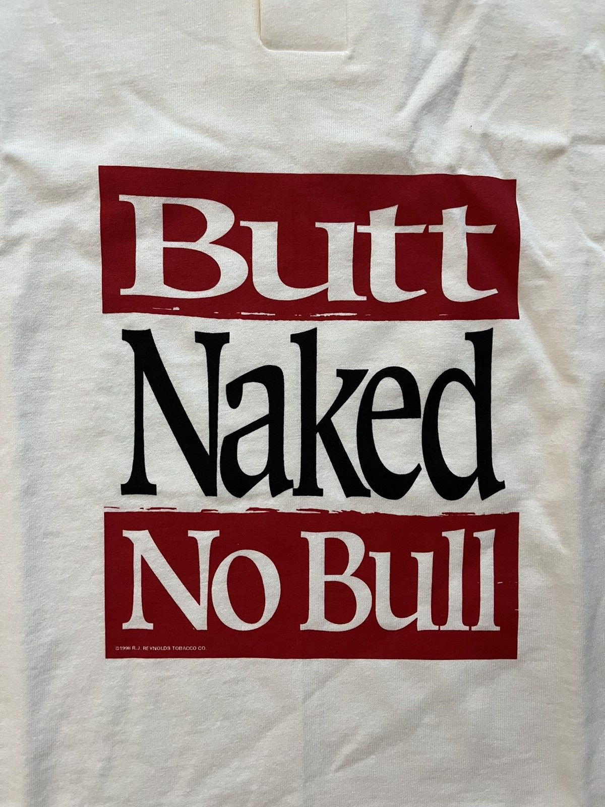 Vintage Vintage Winston Cigarettes Promo Naked Bull Henley T Shirt Size US XL / EU 56 / 4 - 2 Thumbnail