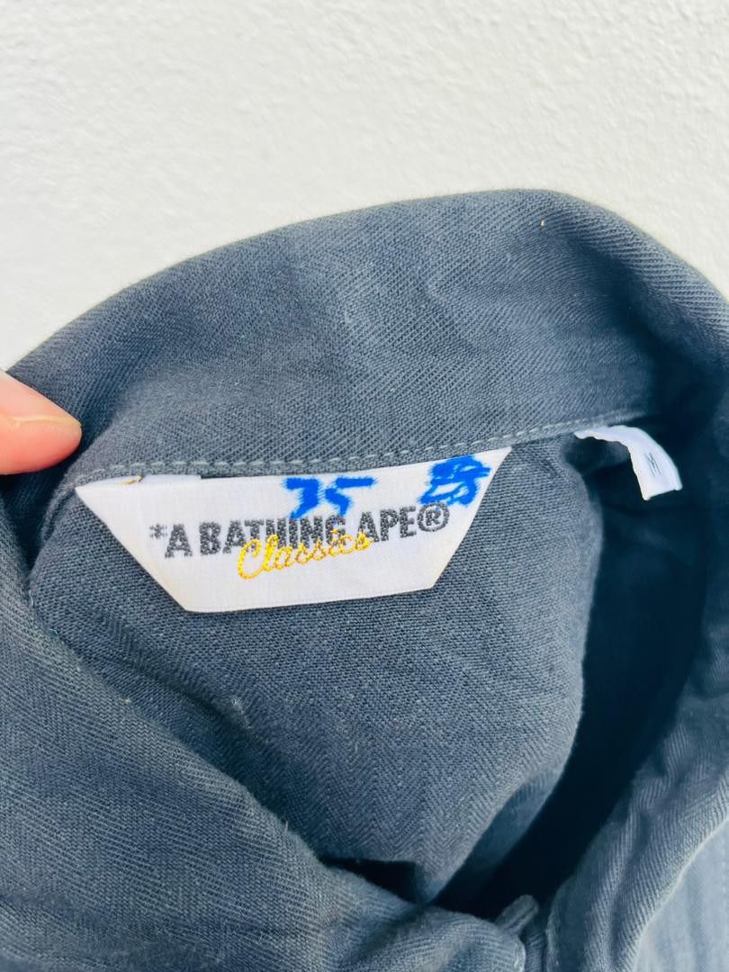 Bape Bape Black Haringbone Jacket Size US M / EU 48-50 / 2 - 12 Thumbnail