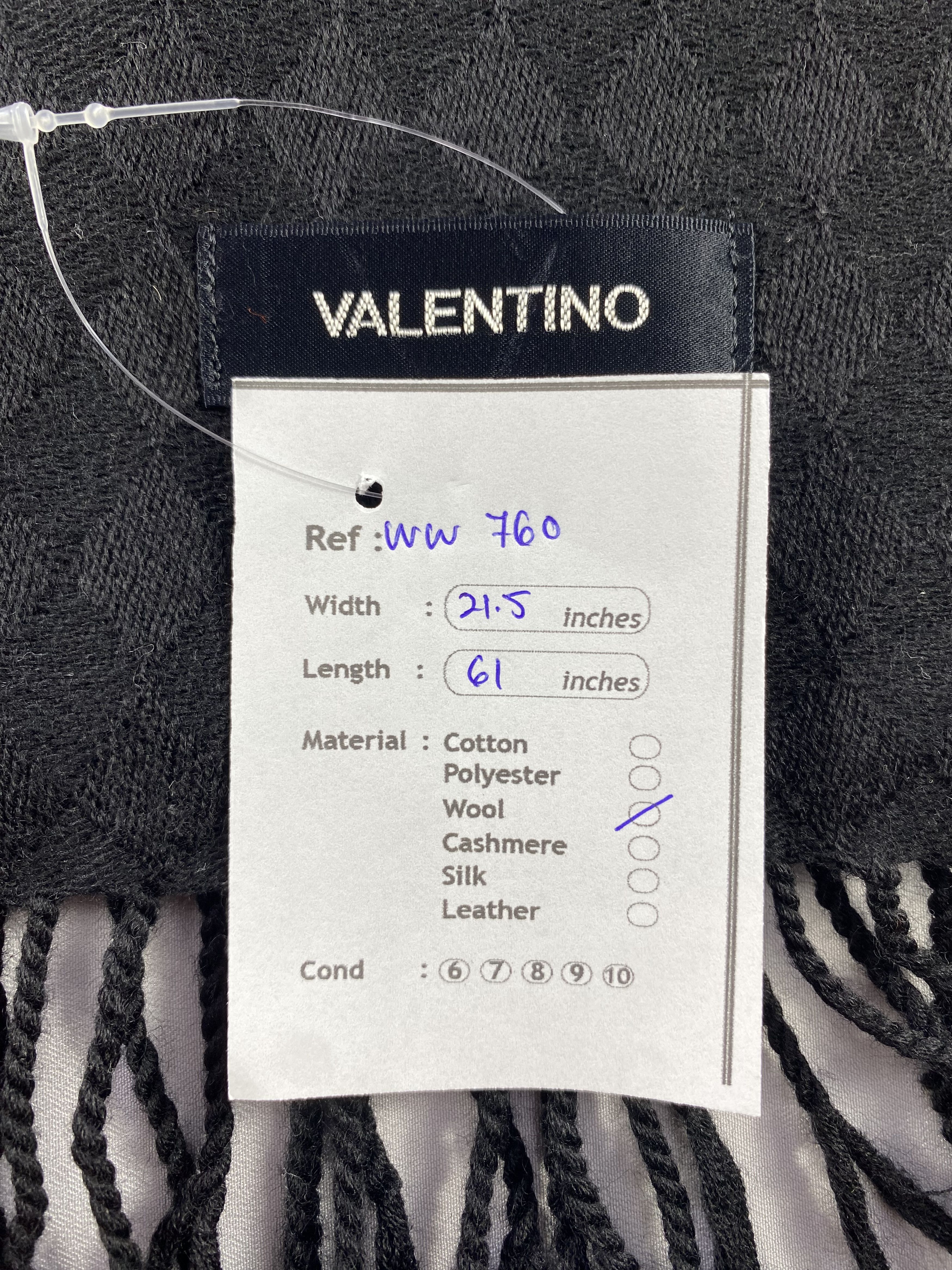 Valentino × Vintage Valentino Scarf / Muffler / Neckwear Size ONE SIZE - 8 Thumbnail