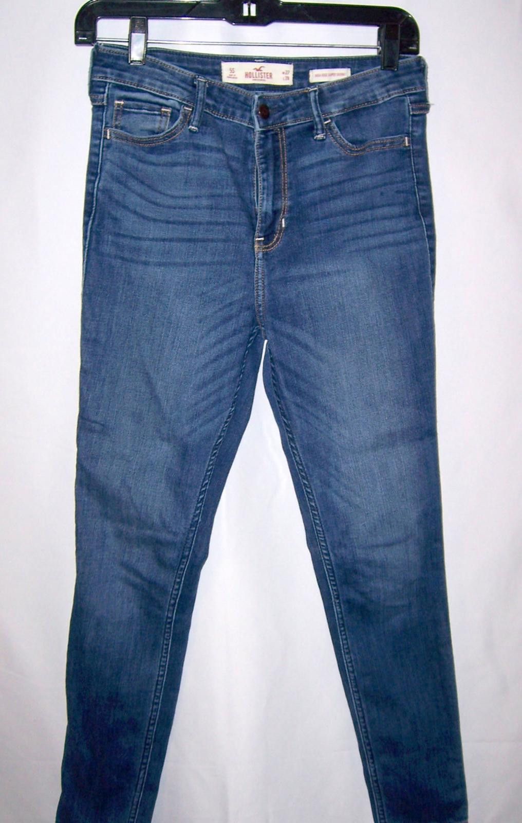 Hollister Hollister Women's High-Rise Super Skinny Jeans 27x28 Size 27" / US 4 / IT 40 - 1 Thumbnail