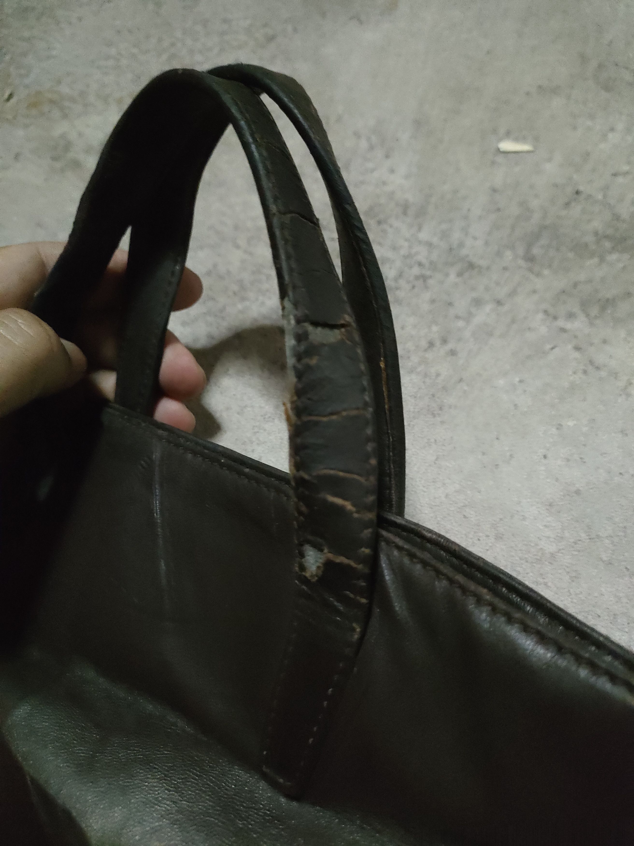 Loewe Vintage Loewe Madrid Napa Leather Tote Bag Size ONE SIZE - 7 Thumbnail
