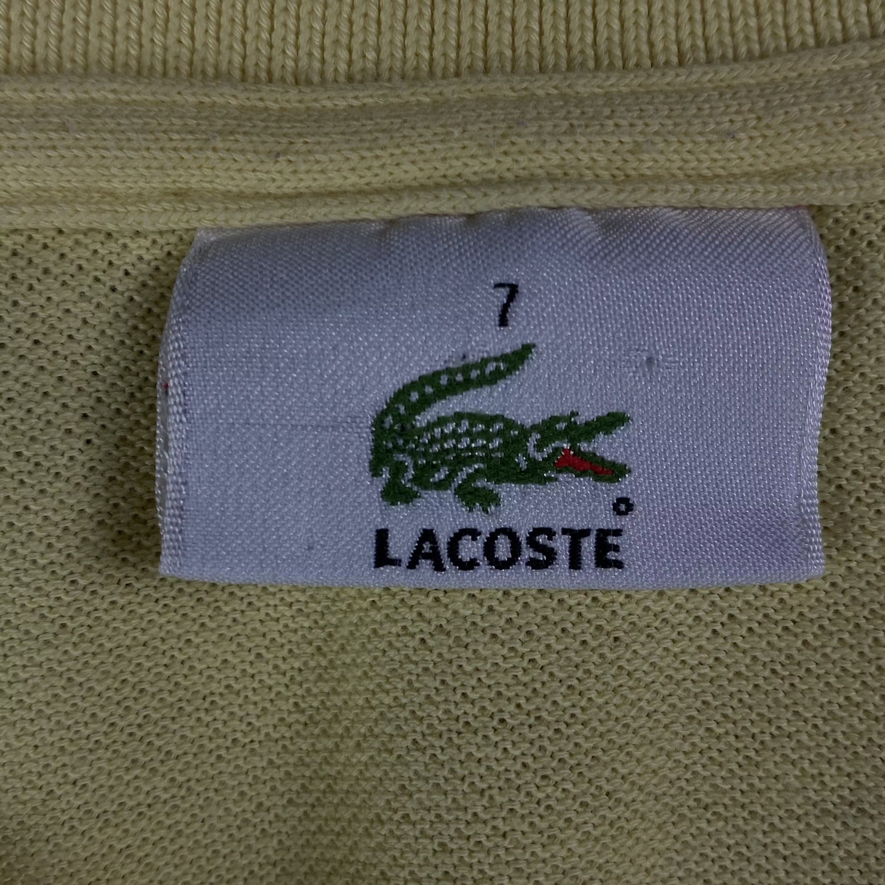 Lacoste × Vintage Mens Polo T Shirt Lacoste Vintage Size 7/XL Size US XL / EU 56 / 4 - 5 Thumbnail