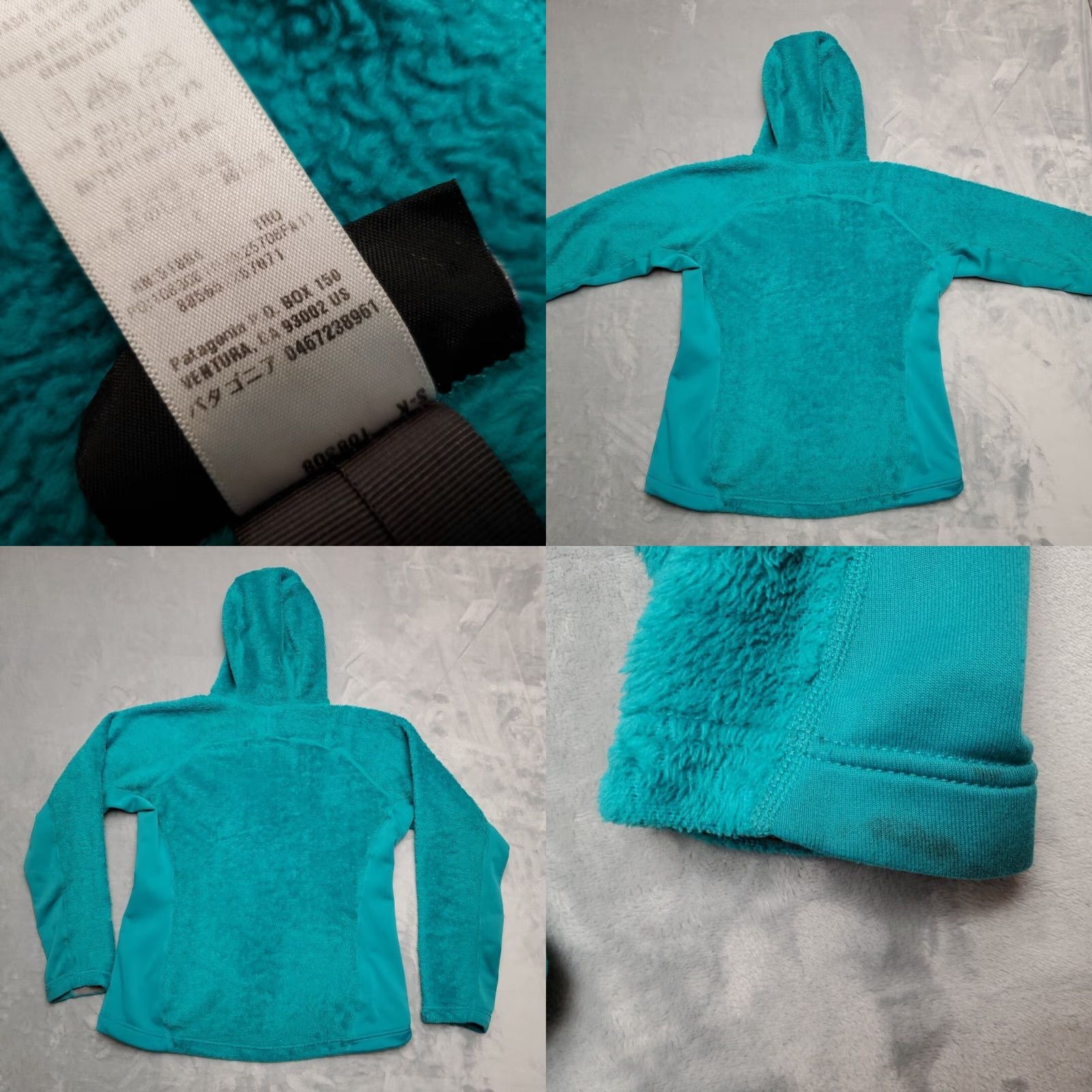 Patagonia VINTAGE Patagonia Regulator Jacket Women L Green Hooded Fleece Full Zip Made in USA Size L / US 10 / IT 46 - 9 Thumbnail