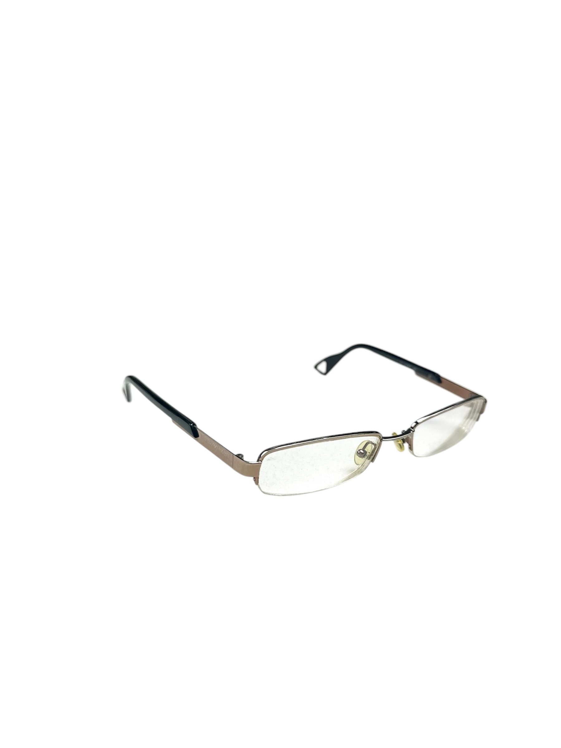 Armani Armani Bronze Flat Glasses Size ONE SIZE - 2 Thumbnail