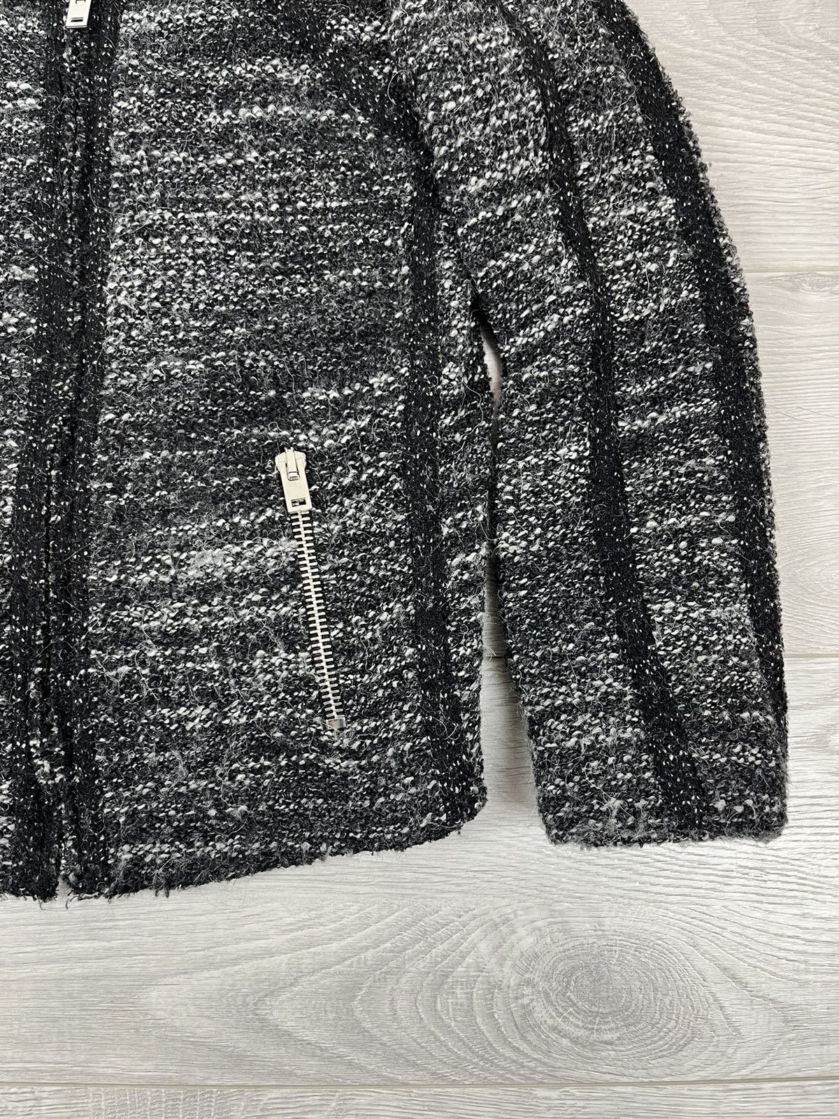 Iro IRO Talia Italy Knit Tweed Wool Jacket Size M / US 6-8 / IT 42-44 - 5 Thumbnail