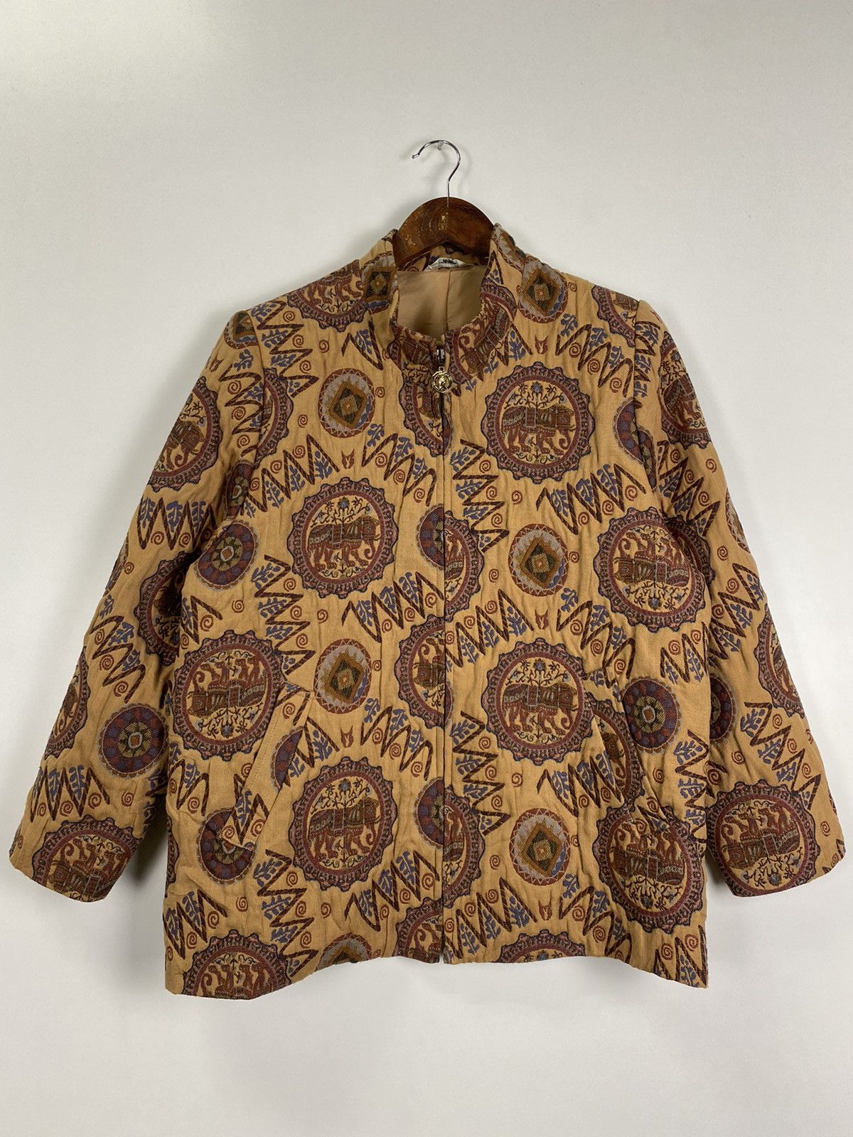 Japanese Brand × Vintage Vintage Japanesse Pesley Jacket Size US M / EU 48-50 / 2 - 3 Thumbnail