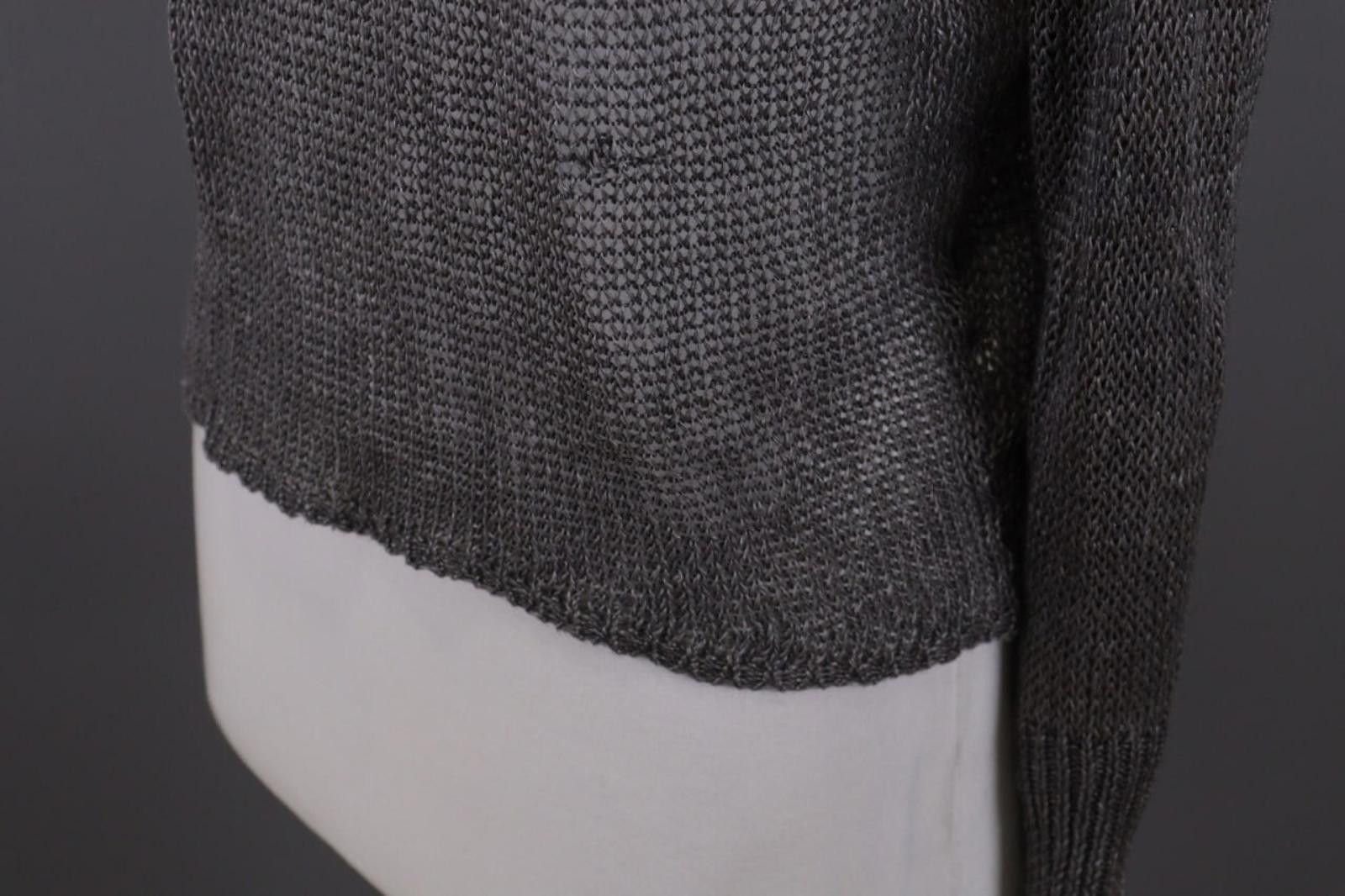 Denim & Supply Ralph Lauren Denim & Supply Ralph Lauren Gray Crochet Knit Sweater Size S Size S / US 4 / IT 40 - 9 Thumbnail