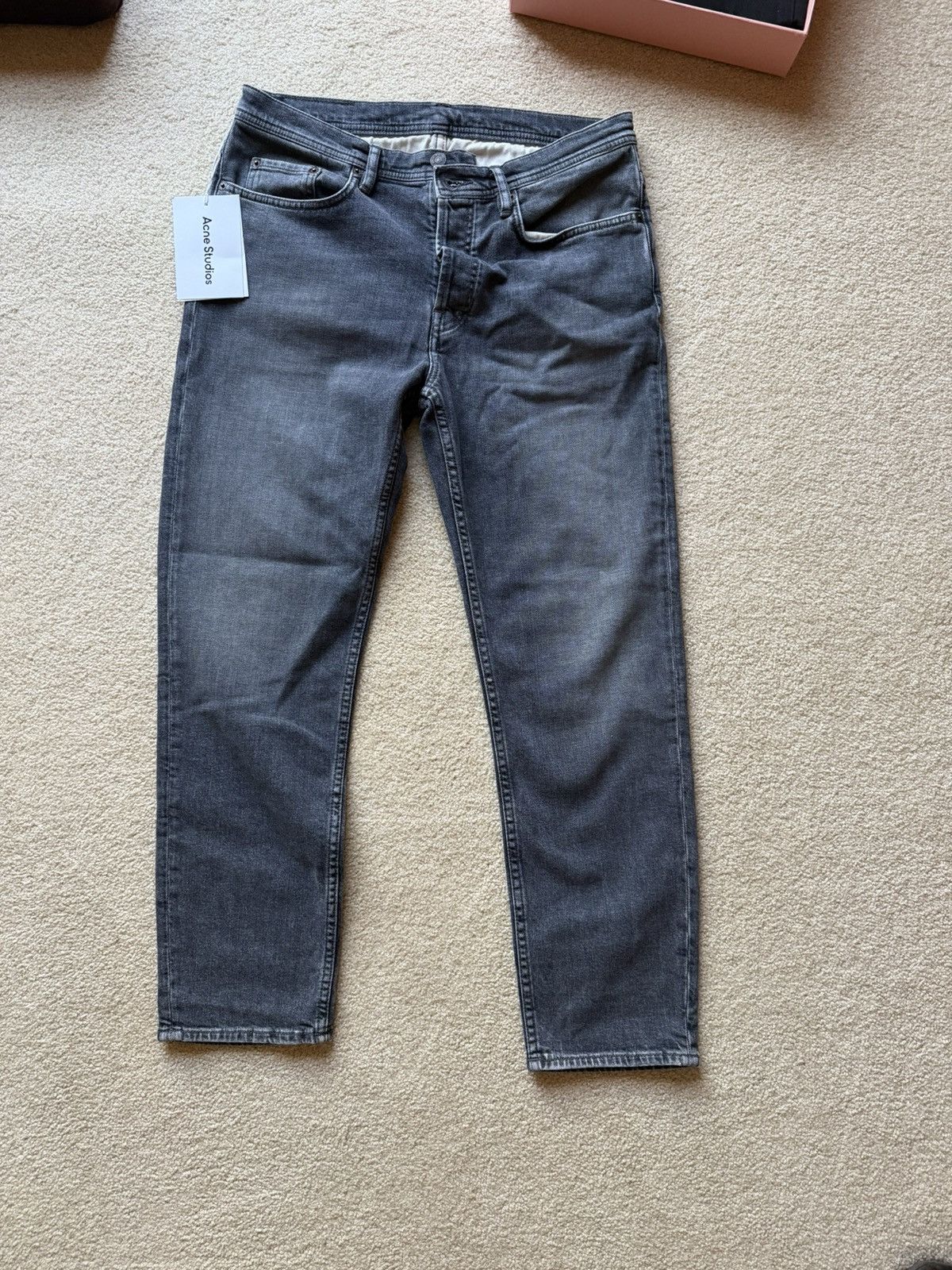 Acne Studios Acne Studio Slim Fit Jeans - River Size US 30 / EU 46 - 1 Thumbnail