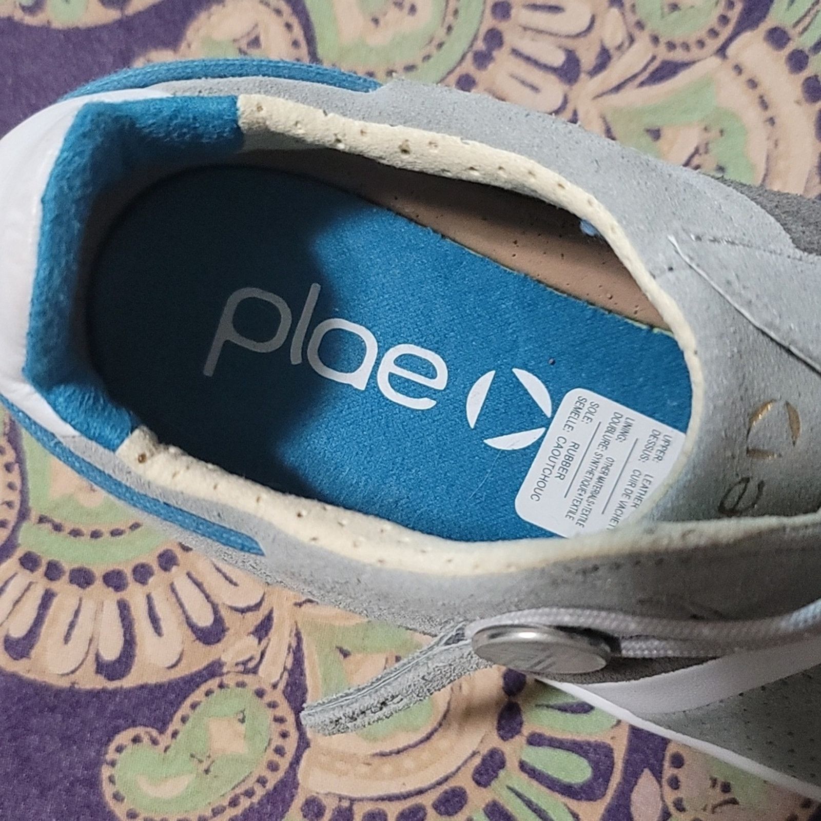 & Other Stories Plae Mulberry Womens Sneakers Suede Great Condition Size US 6 / IT 36 - 2 Thumbnail