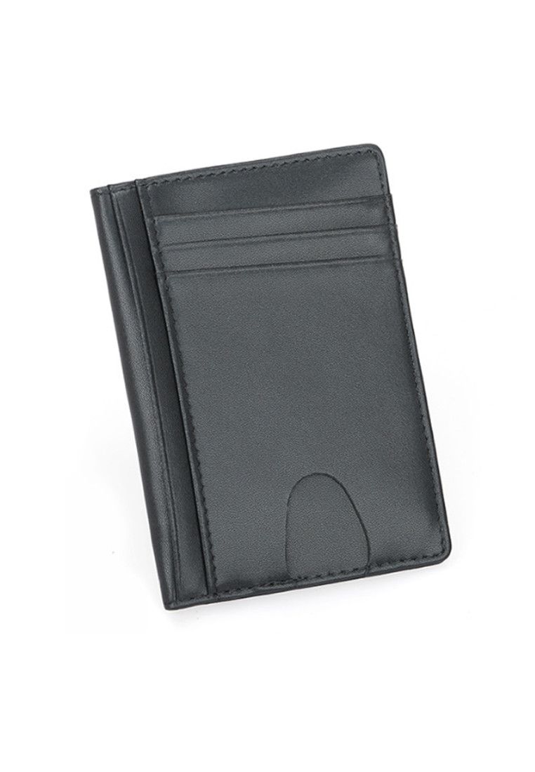 Other Black Grained Leather RFID Card Holder Size ONE SIZE - 6 Thumbnail