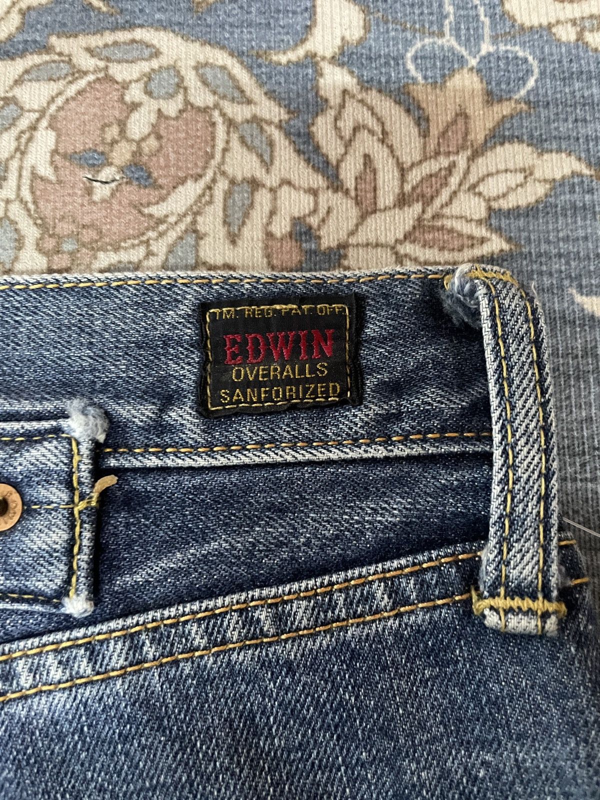 Edwin Edwin Japan Sanforized Buckle back denim Size US 30 / EU 46 - 12 Thumbnail