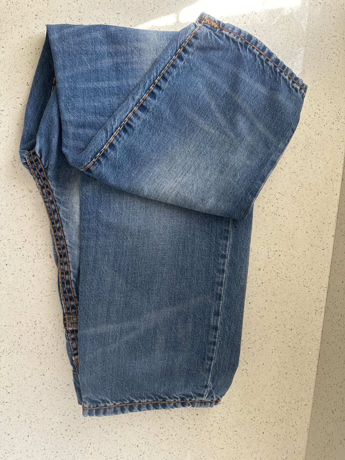 True Religion True Religion x Sebastien Ami “True Grit” Blue Jeans Size US 32 / EU 48 - 2 Thumbnail