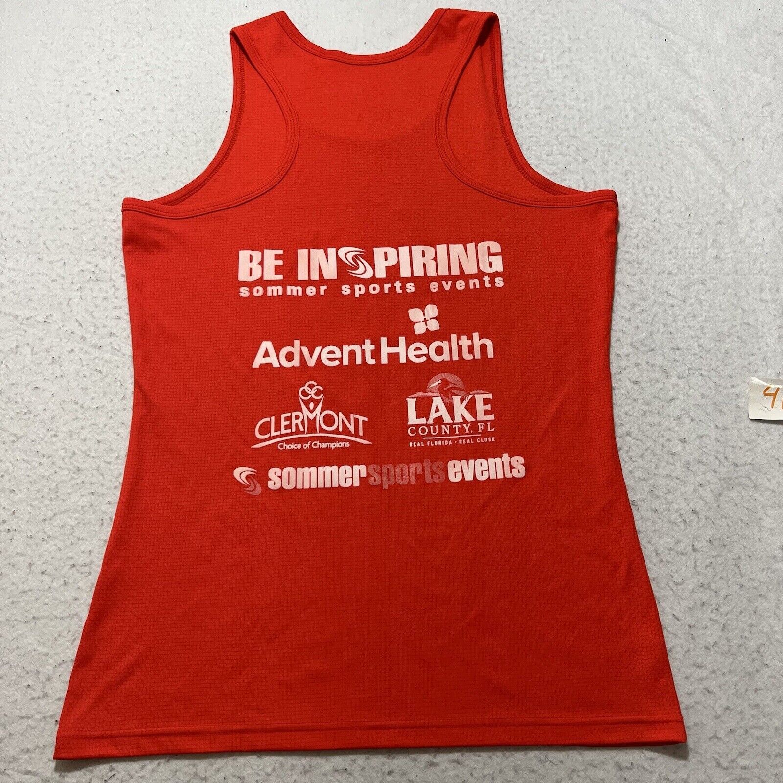 Other Leslie Jordan Medium 22 Girlz on Fire Tank Top Triathalon 5K Size M / US 6-8 / IT 42-44 - 7 Thumbnail