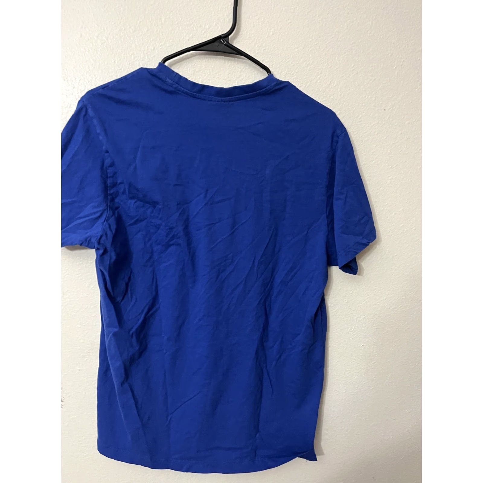 Polo Ralph Lauren Polo Ralph Lauren T-Shirt - Polo Pony Logo V-Neck Short Sleeve - Mens Medium - Blue Cotton Tee Size US M / EU 48-50 / 2 - 3 Thumbnail