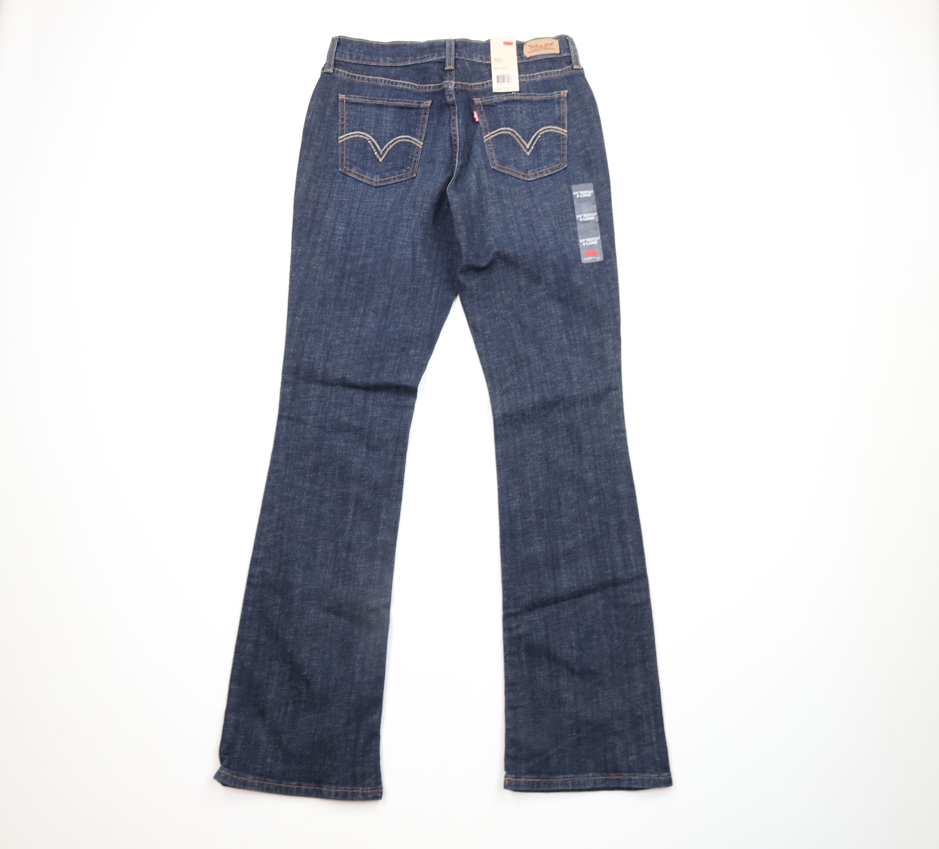 Levi's × Vintage Deadstock Levis 515 Bootcut Flared Stretch Denim Jeans Size 28" / US 6 / IT 42 - 8 Thumbnail