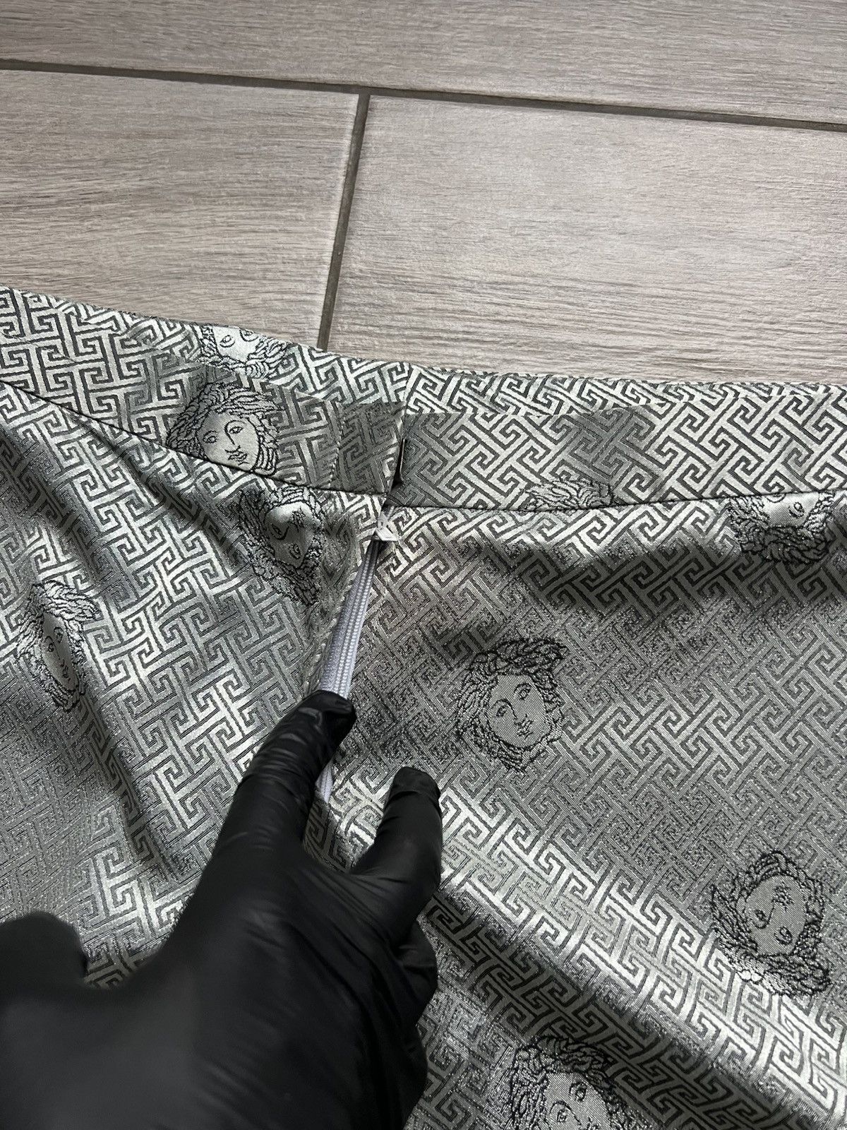 Versace VINTAGE Archive Versace Suits Medusa Pants Blazer Monogram Size L / US 10 / IT 46 - 20 Thumbnail