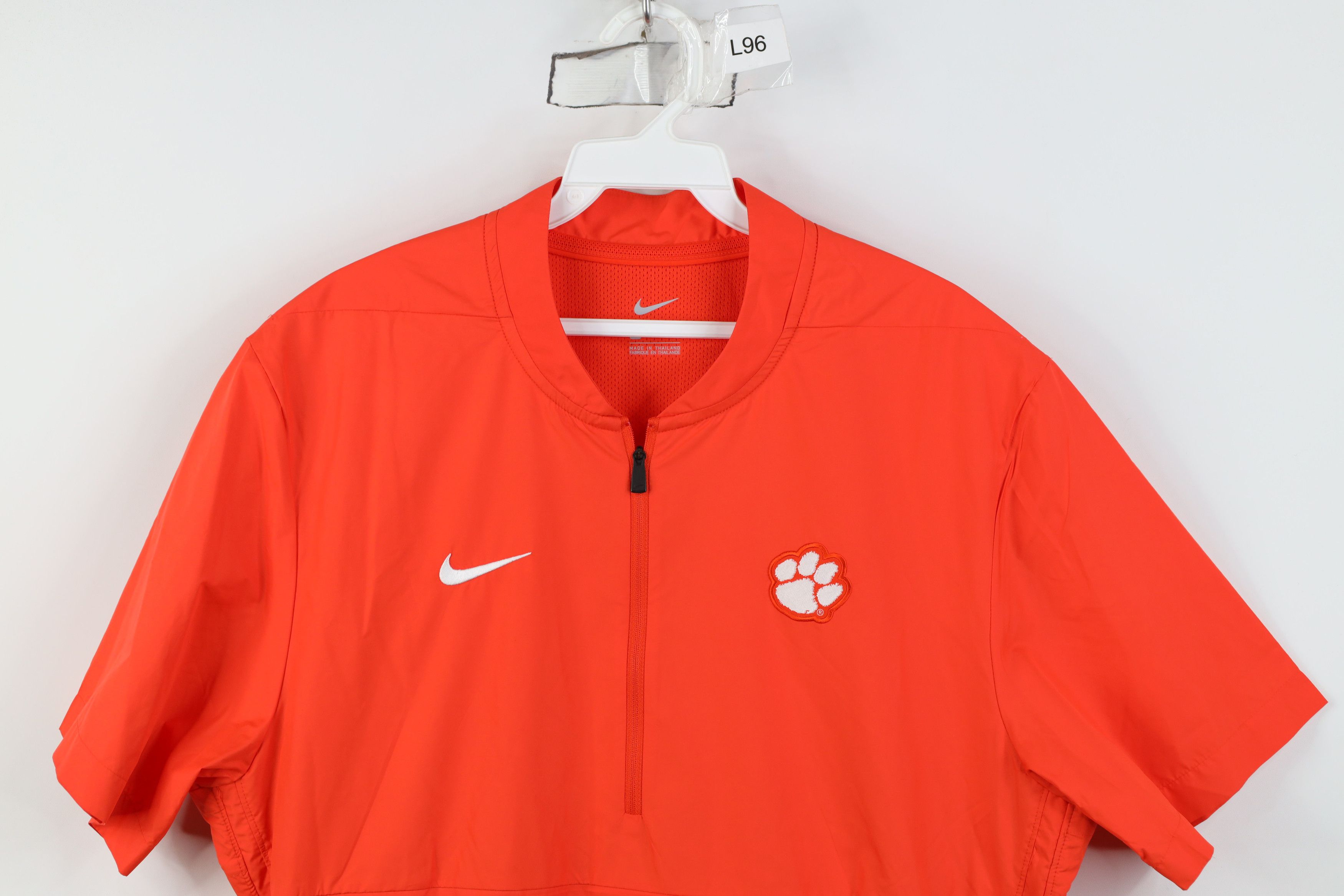 Nike Nike University Football Short Sleeve Windbreaker Jacket Size US M / EU 48-50 / 2 - 2 Thumbnail
