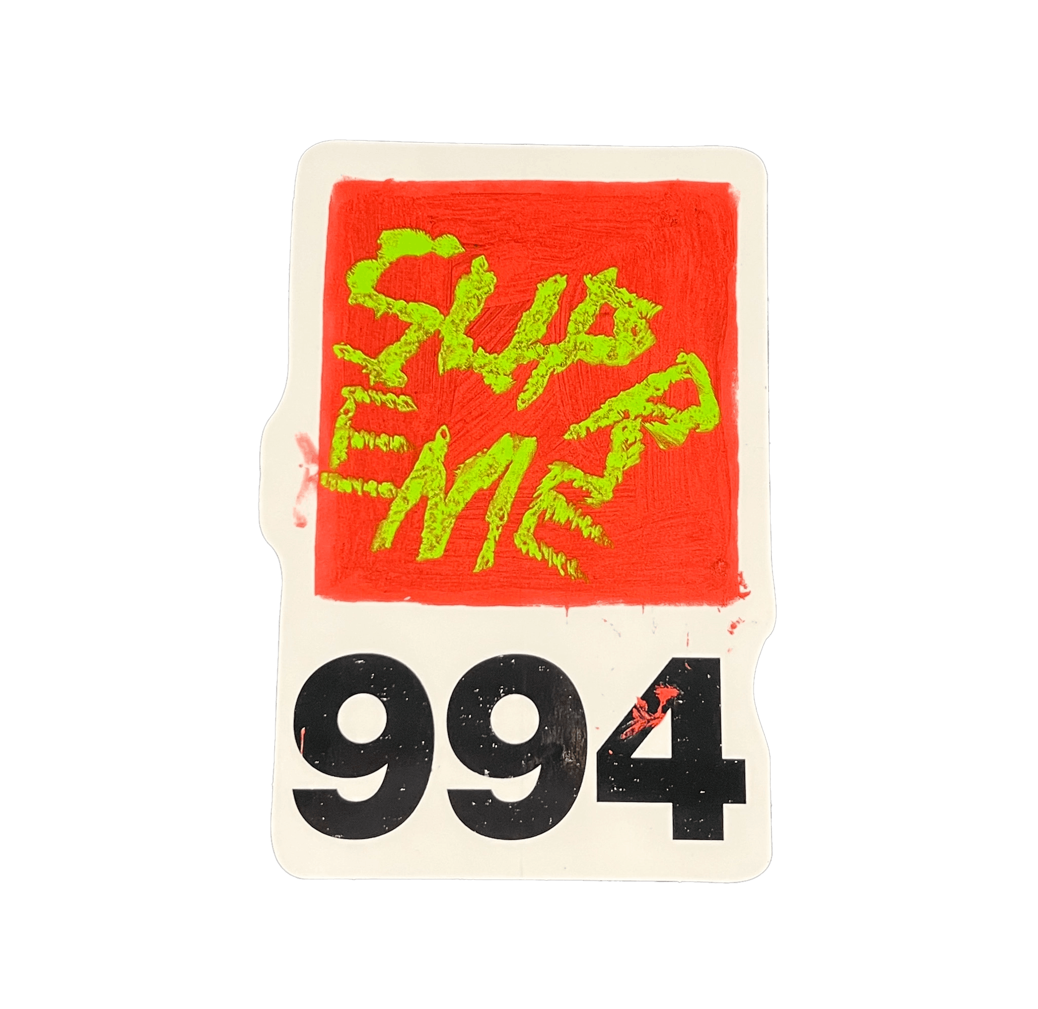 Supreme Supreme 994 Paint Sticker Size ONE SIZE - 1 Preview