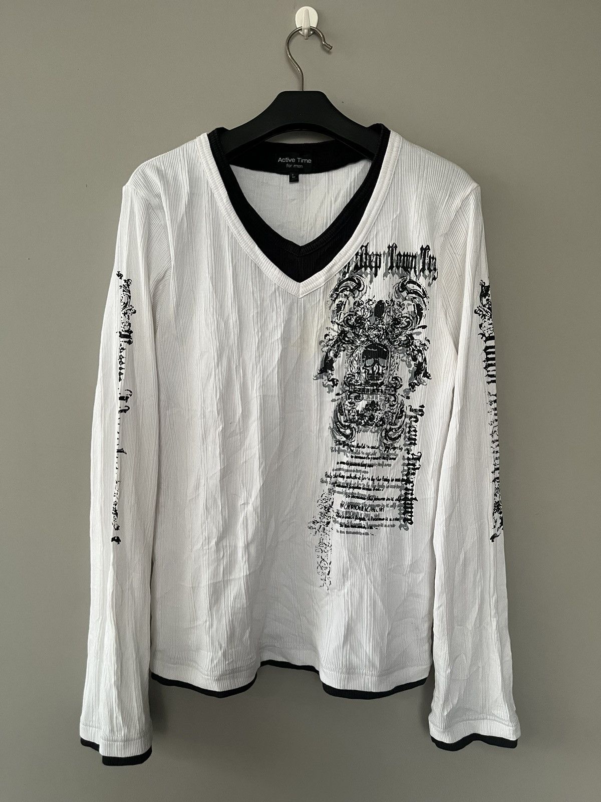 If Six Was Nine JAPANESE ACTIVETIME POEM SKULL SEDITIONARIES VKEI PUNK STYLE Size US L / EU 52-54 / 3 - 1 Thumbnail