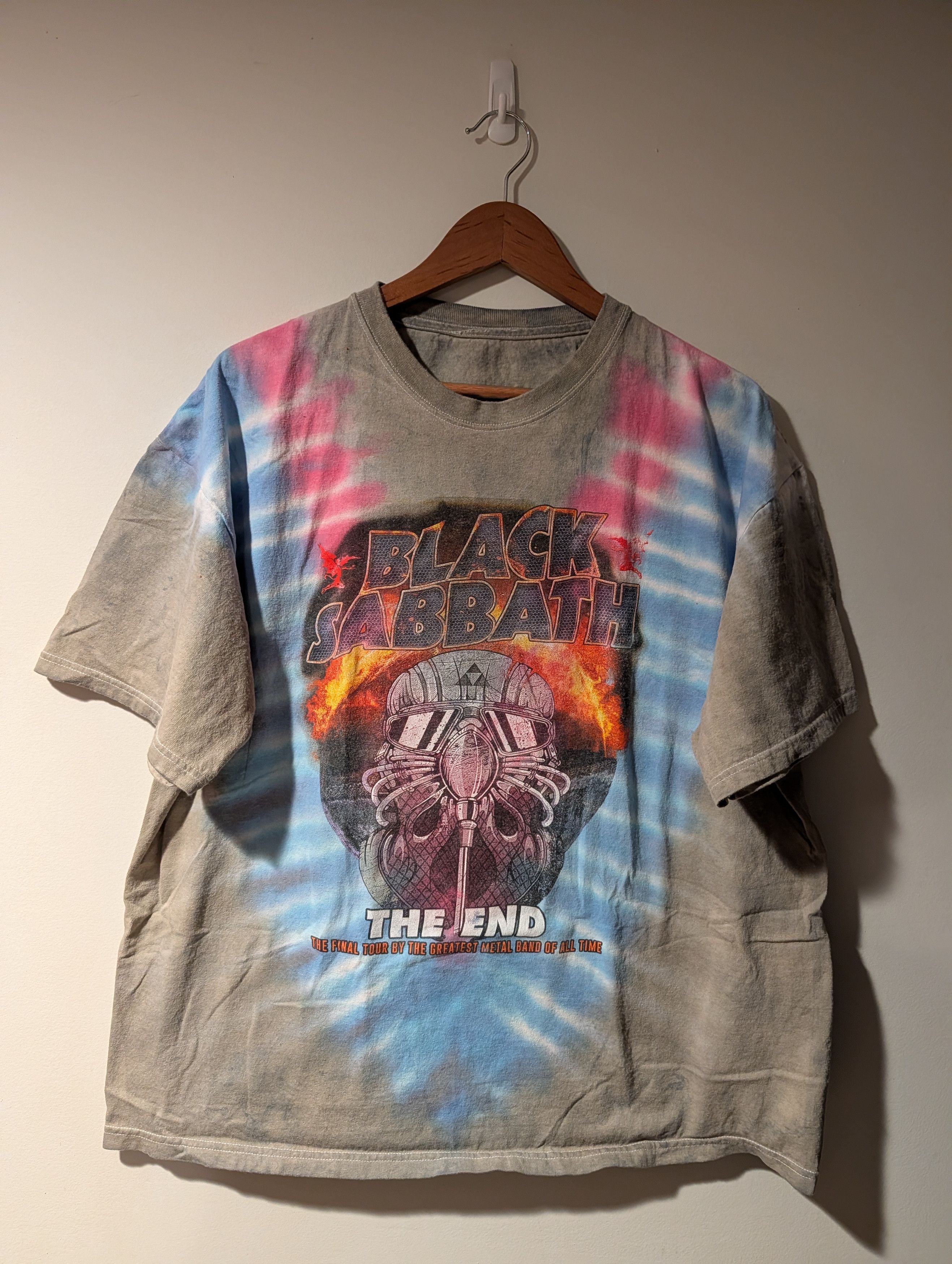 Band Tees Black Sabbath T-Shirt The End Tour 2016 Double Sided Size US XXL / EU 58 / 5 - 1 Thumbnail