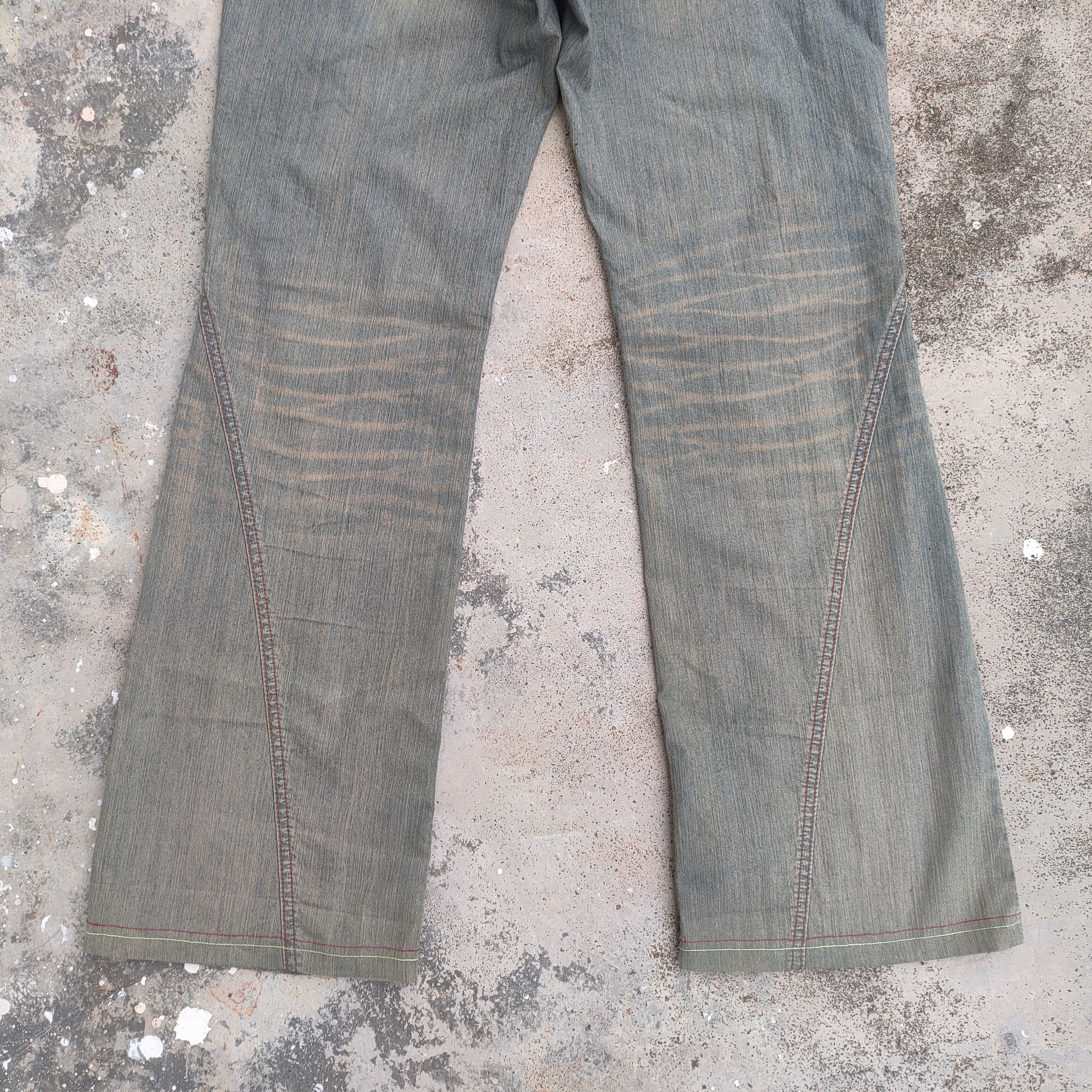 Japanese Brand × Jean × Rusty VINTAGE ROSSES WOMAN FLARE RUSTY JEAN DENIM PANTS Size US 30 / EU 46 - 9 Thumbnail