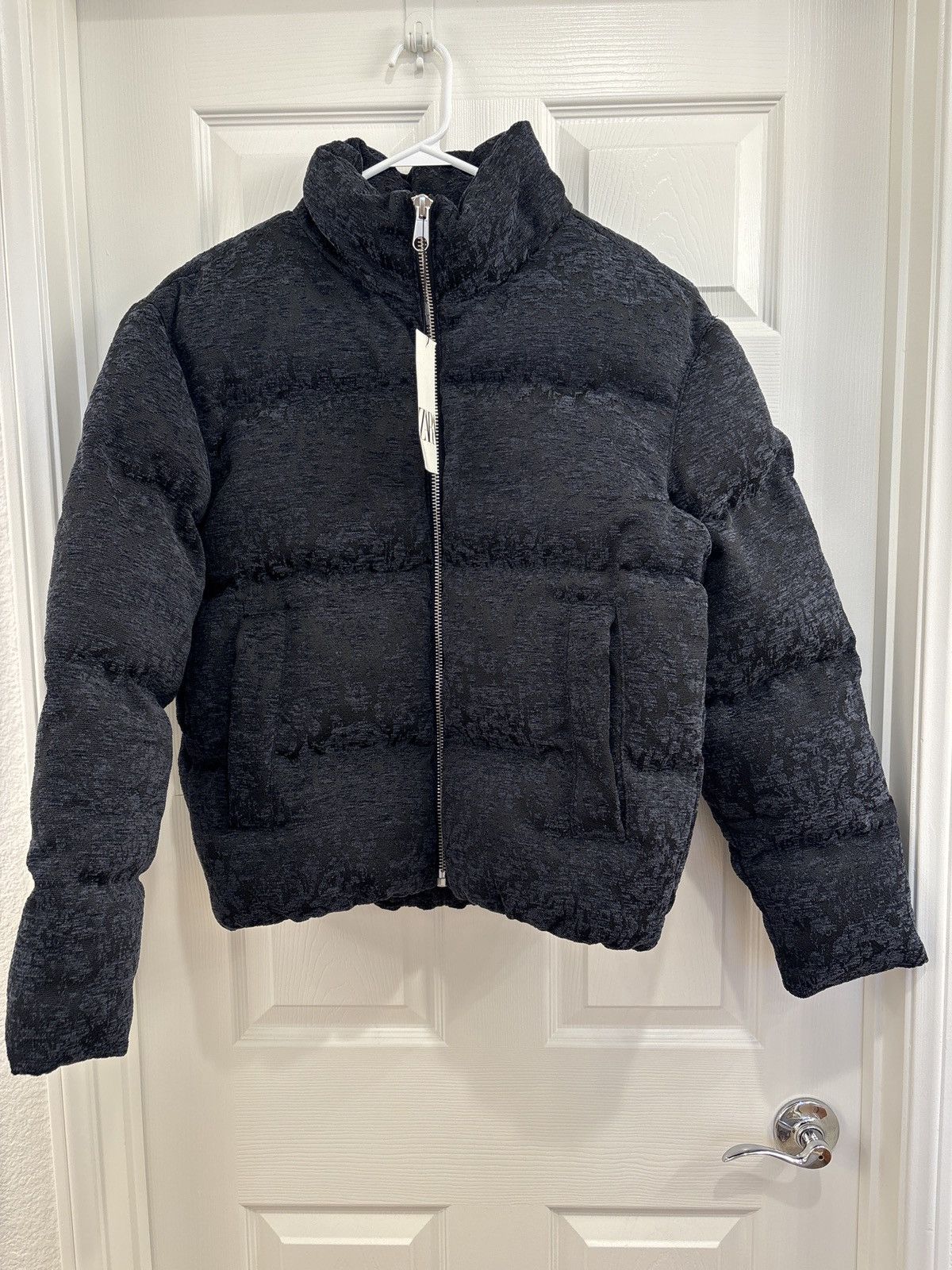 Dior × Zara Zara Jacquard Puffer Jacket - Size Small | Grailed