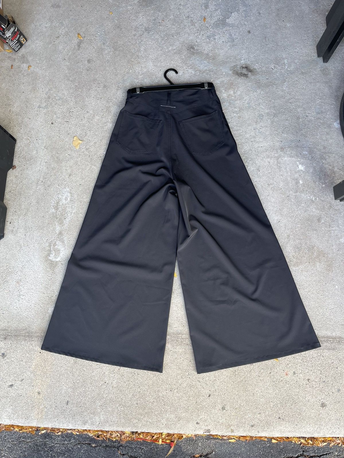 Designer × Maison Margiela Maison margiela mm6 women’s wide leg trousers Size 26" / US 2 / IT 38 - 4 Thumbnail