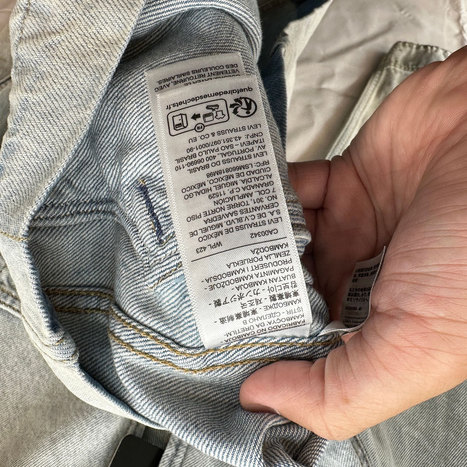 Levi's Levi's Lightweight FULL Zip up mechanic Jacket Size Medium Size US M / EU 48-50 / 2 - 9 Thumbnail