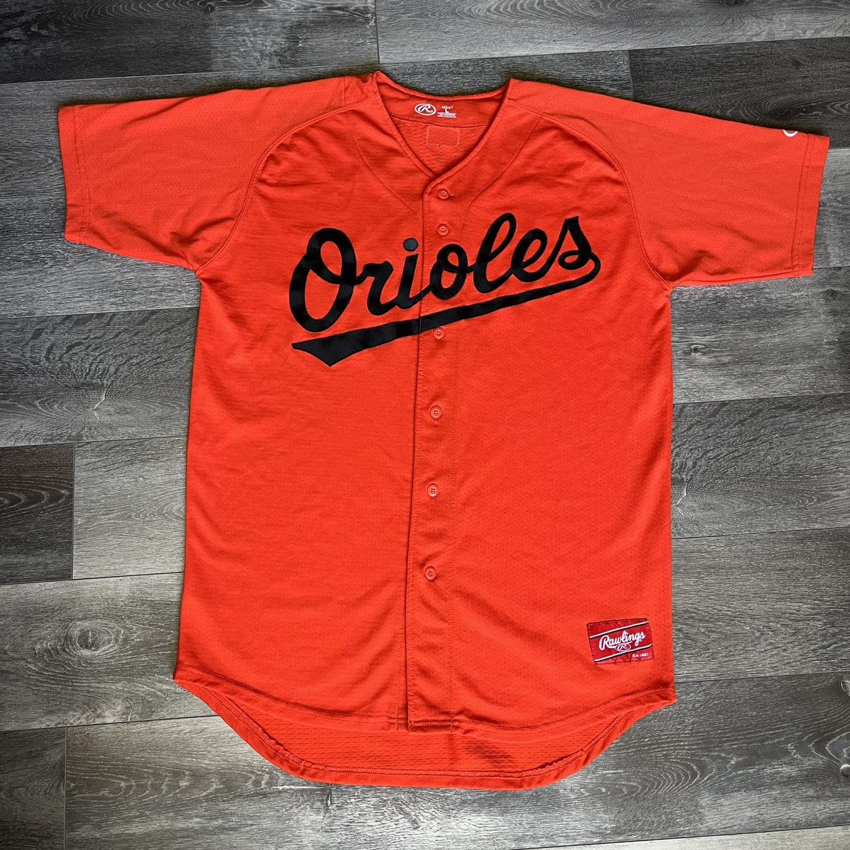 MLB Vintage 2000s Baltimore Orioles Rawlings Baseball Jersey #2 Size US L / EU 52-54 / 3 - 1 Thumbnail