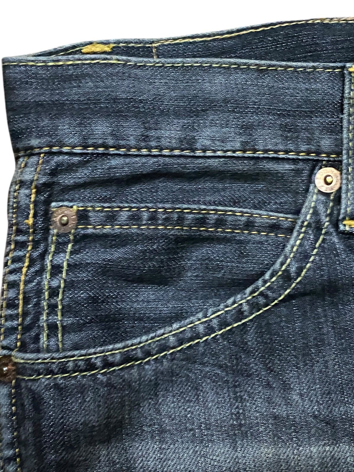 Eddie Bauer Vintage Eddie bauer 1970 Black Denim bootcut Style Jeans Size US 34 / EU 50 - 8 Thumbnail