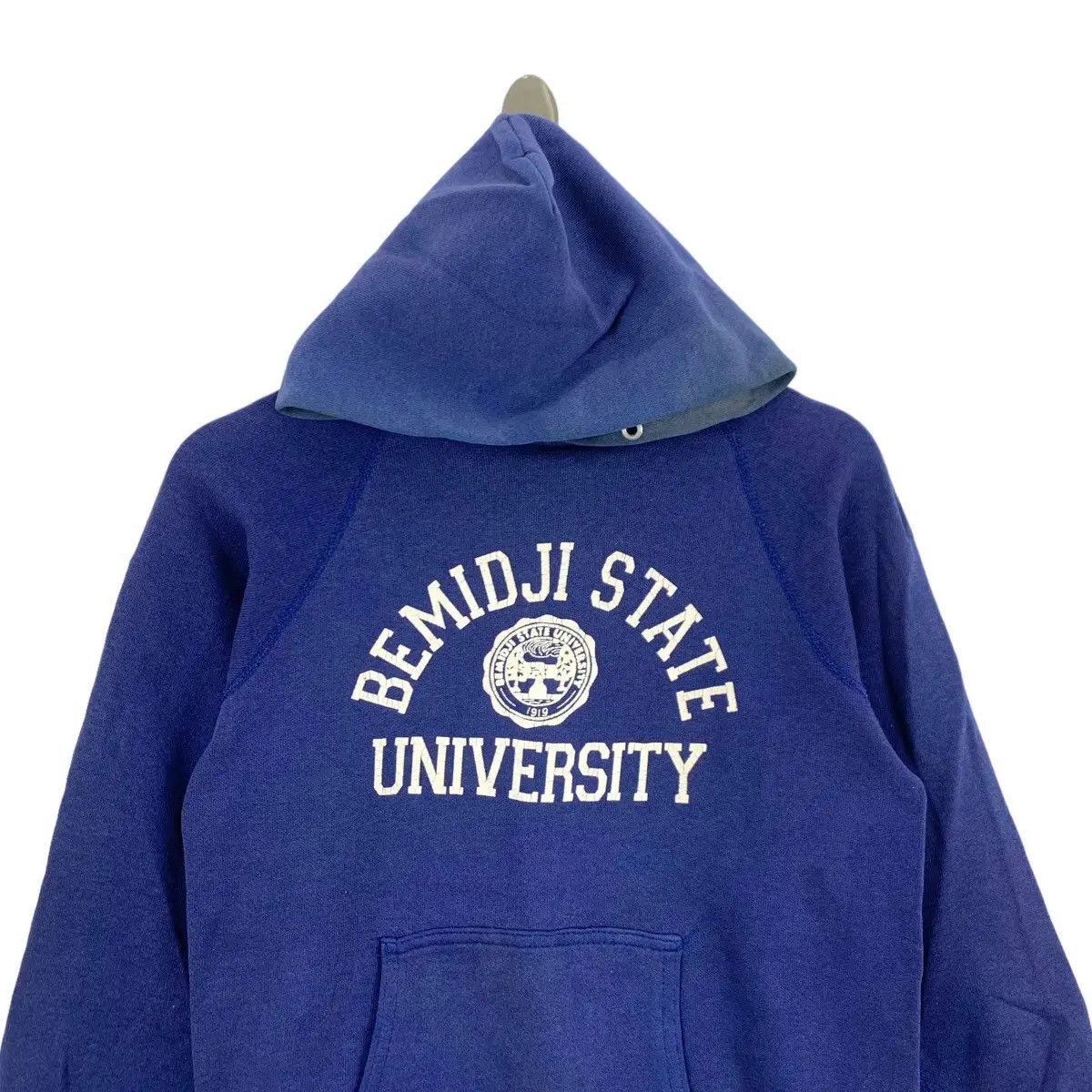 Vintage Vintage BEMIDJI STATE UNIVERSITY Collegiate Hoodie Pullover Size S / US 4 / IT 40 - 2 Thumbnail