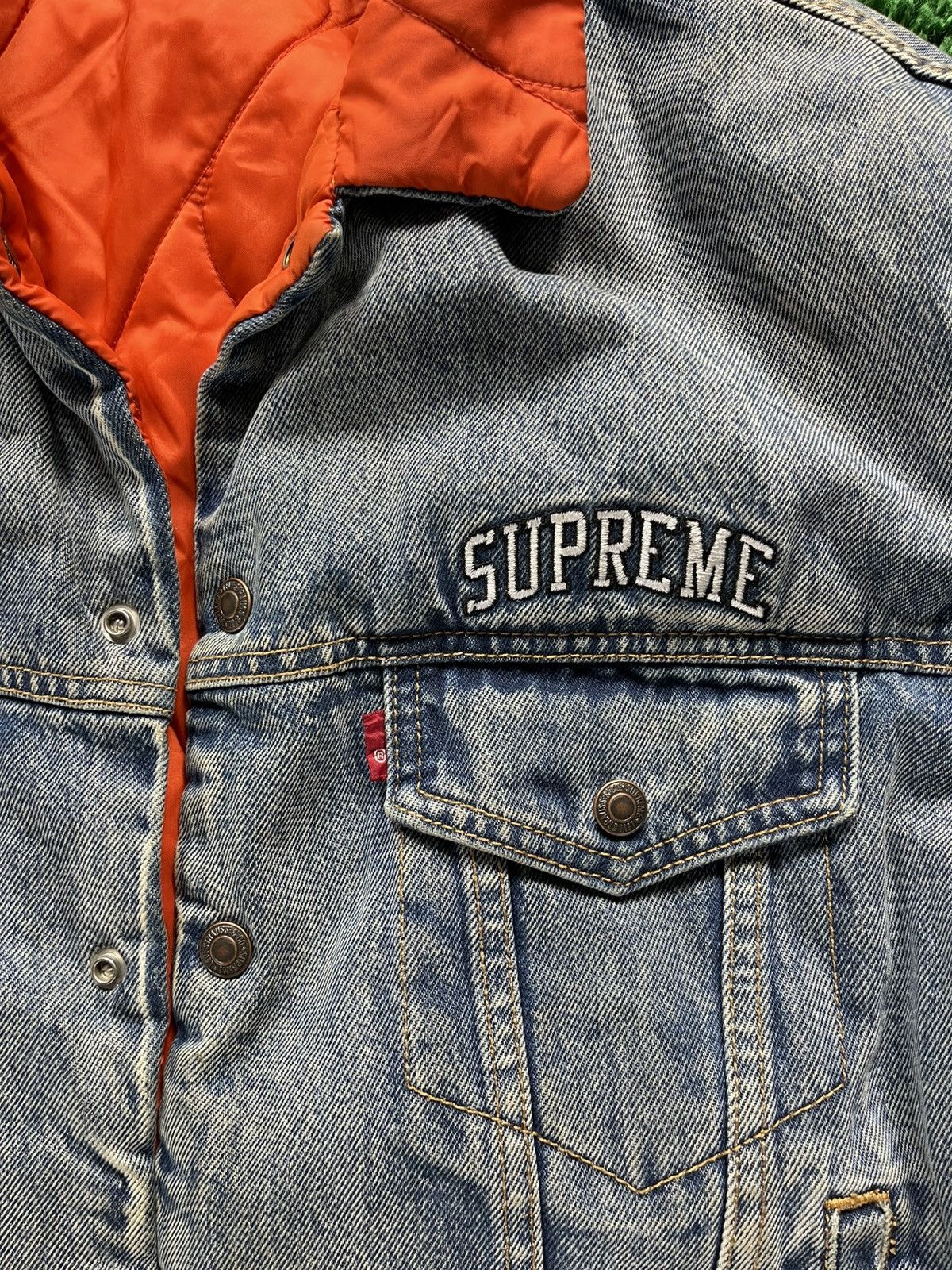 Supreme Supreme Reversible Denim/Windstopper Bomber Size US L / EU 52-54 / 3 - 5 Thumbnail