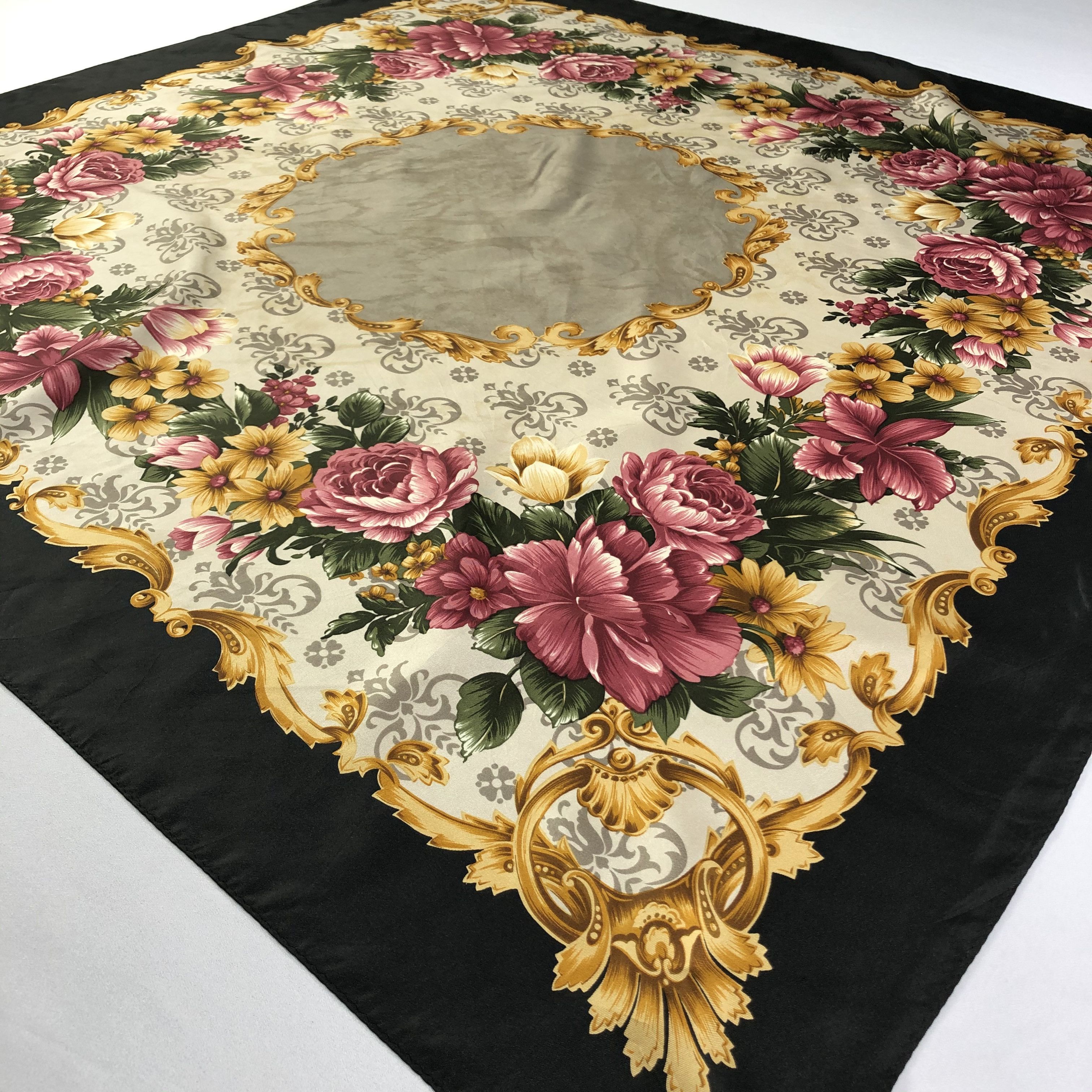 Vintage Vintage Silk Scarf Size ONE SIZE - 3 Thumbnail