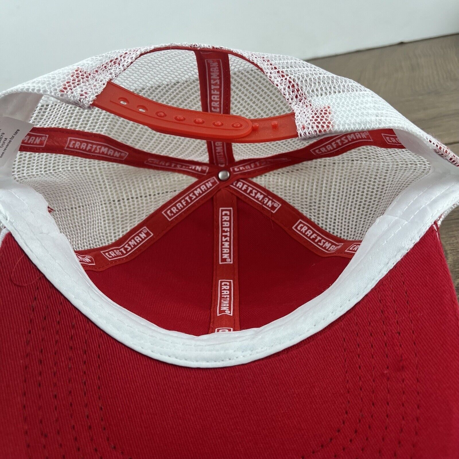 Craftsman Craftsman Hat Craftsman Tools Hat Adjustable Hat Red Hat Adu Size ONE SIZE - 13 Thumbnail