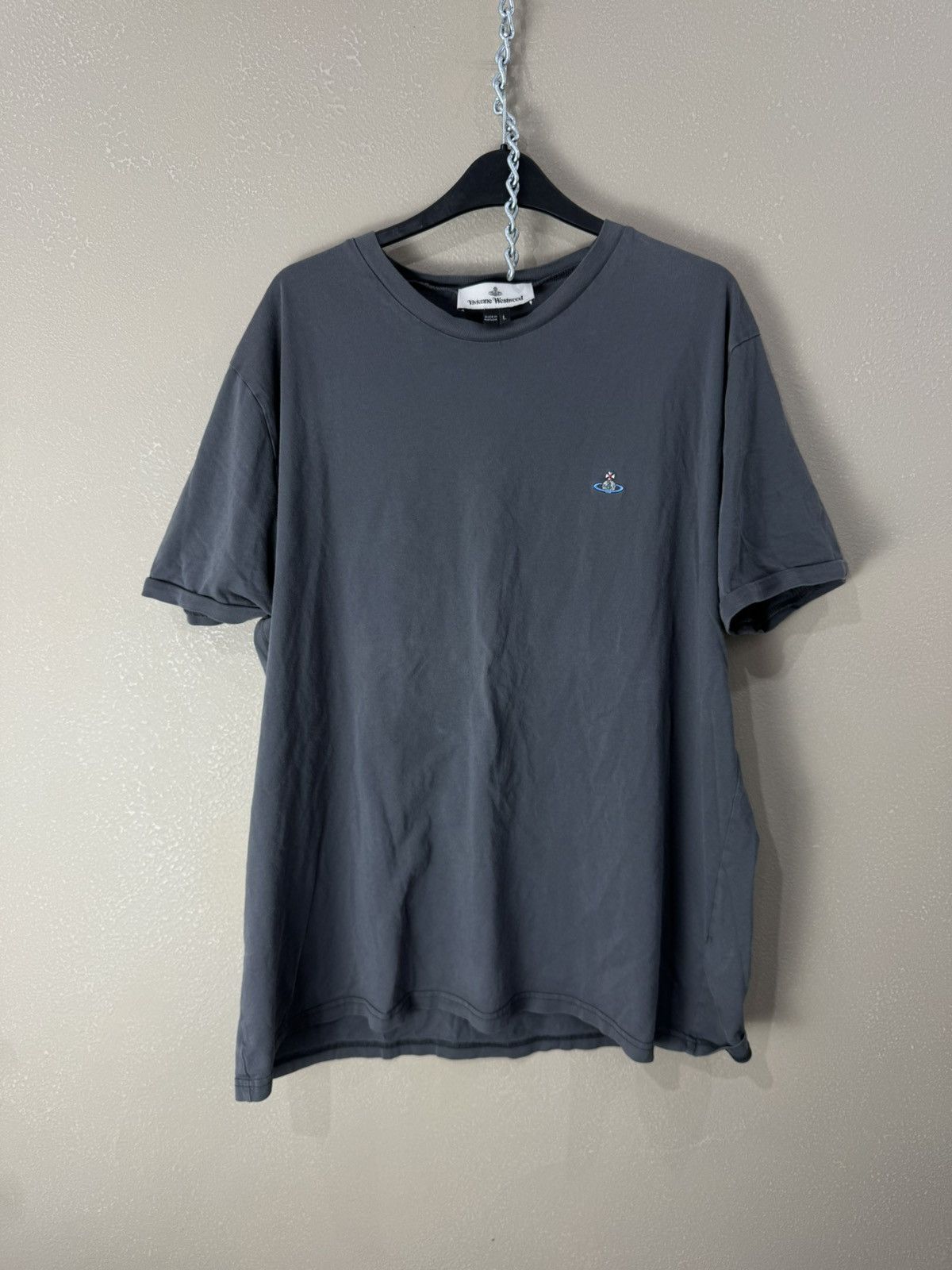 Vivienne Westwood Mens Vintage Vivienne Westwood T-shirt white tee logo Size US L / EU 52-54 / 3 - 1 Thumbnail