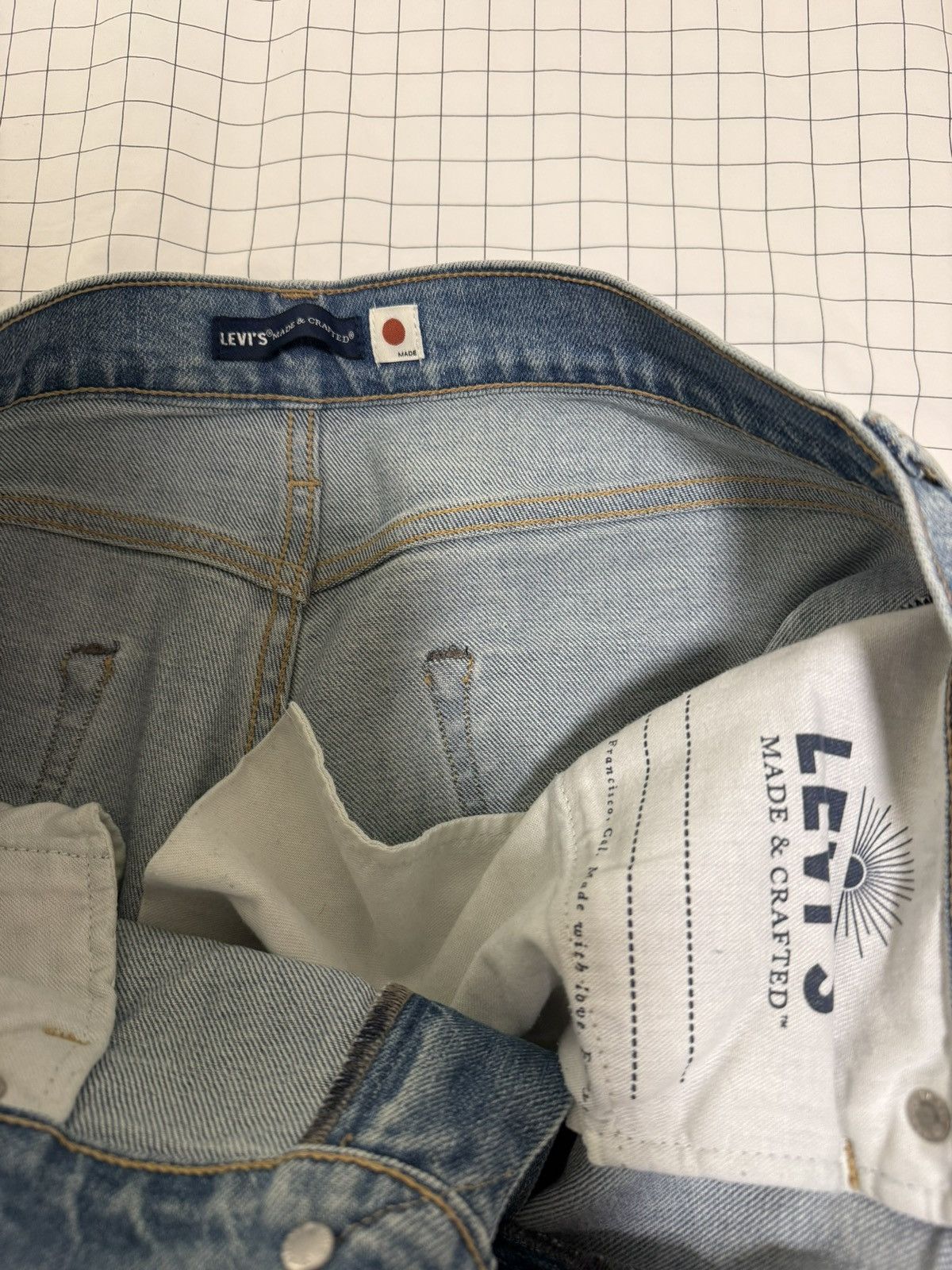 Levi's Made & Crafted Levi’s Made & Crafted 502 Japanese Selvedge Size US 30 / EU 46 - 5 Thumbnail
