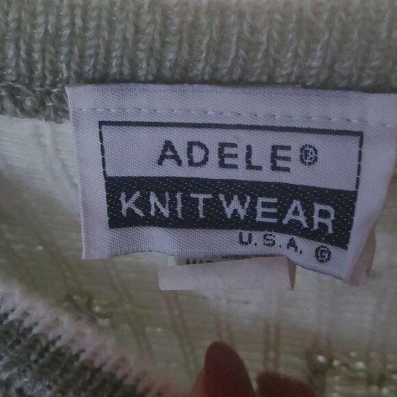 Vintage Adele Knitwear Vintage Made in the USA Holiday Christmas Sno Size M / US 6-8 / IT 42-44 - 4 Thumbnail