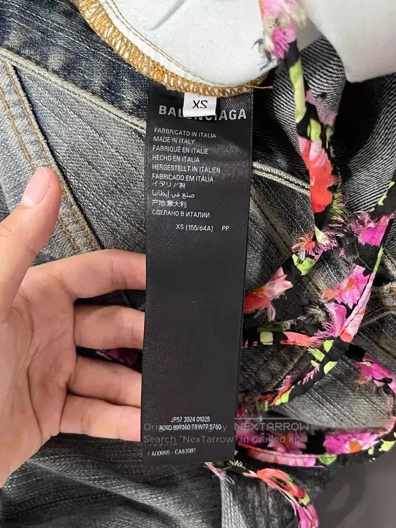 Balenciaga Balenciaga Dragon Print Denim Pants XS. Size US 26 / EU 42 - 7 Thumbnail