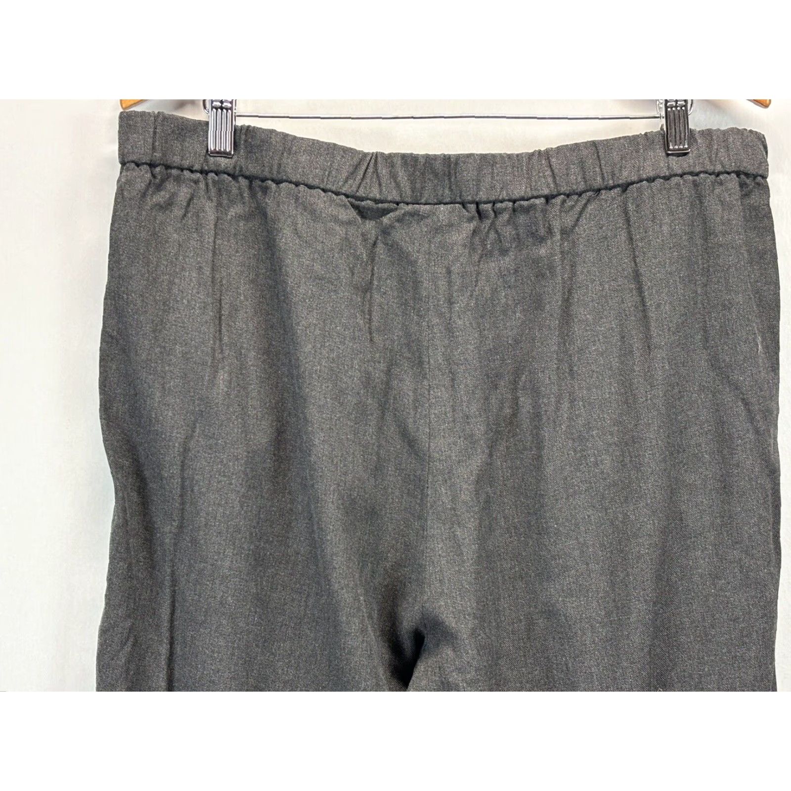 J. Jill J. Jill PureJill Pants XL Charcoal Pull On Elastic Waist Comfort Women Dress Pants Size 40" / US 18 - 4 Thumbnail
