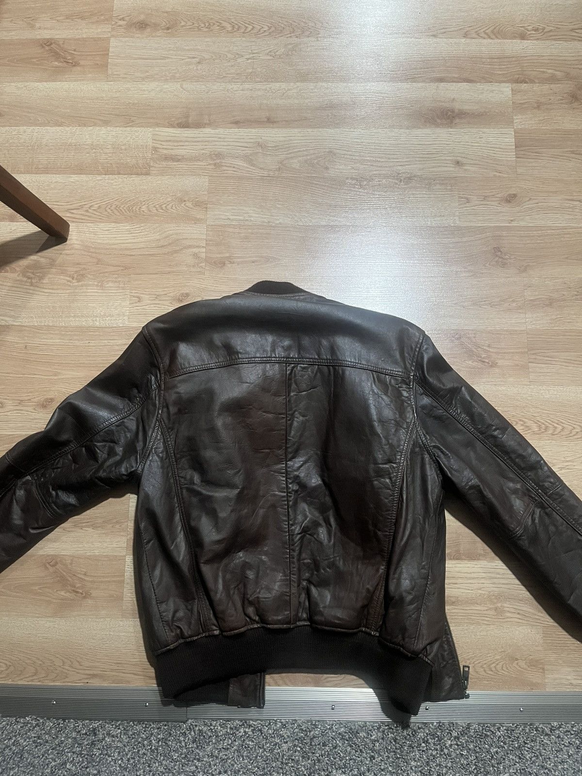 Jos. A. Bank Jos A Bank Leather bomber jacket Size US S / EU 44-46 / 1 - 5 Thumbnail