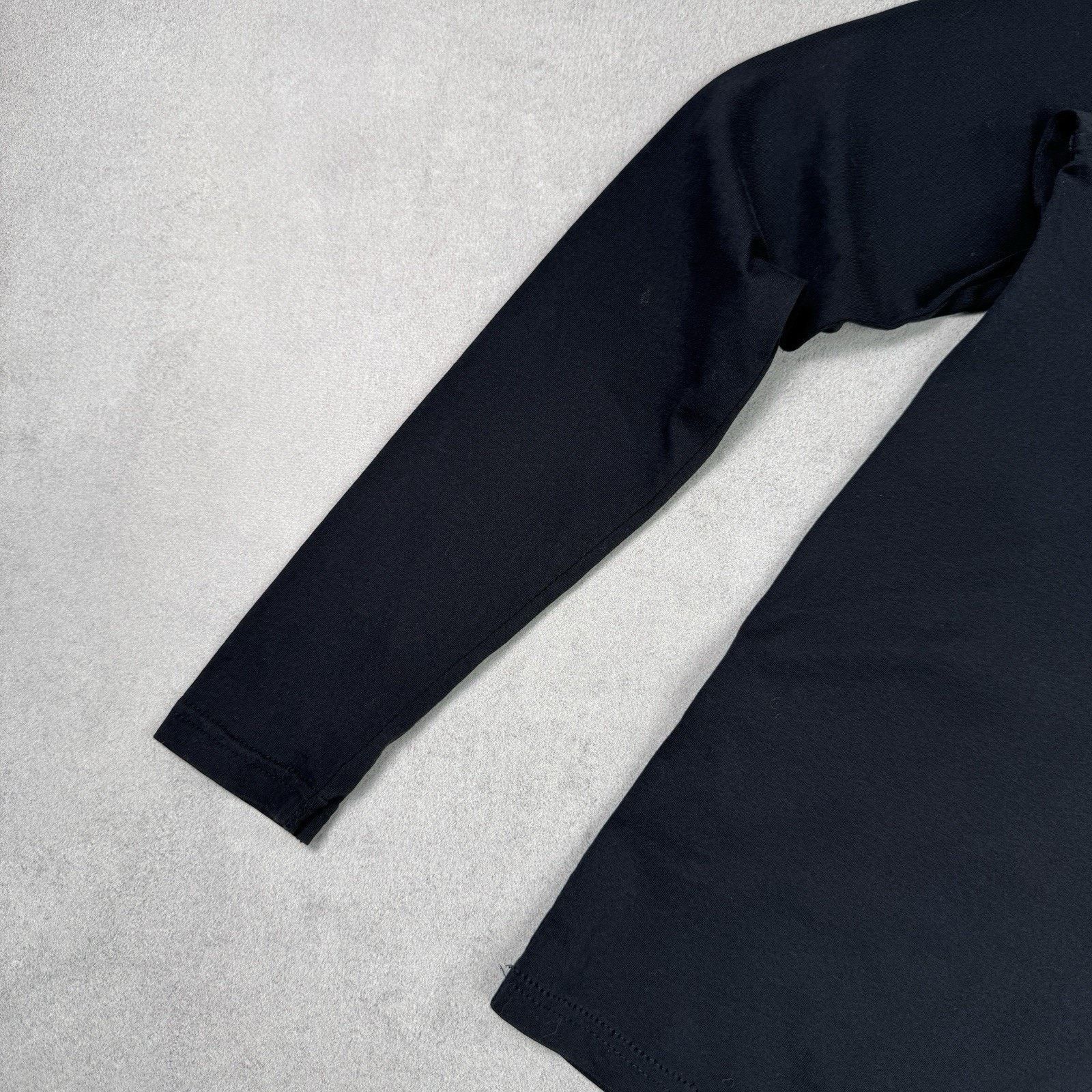 Balmain Balmain Paris Long Sleeve T-Shirt With Hood Size XS Black Size US XS / EU 42 / 0 - 4 Thumbnail