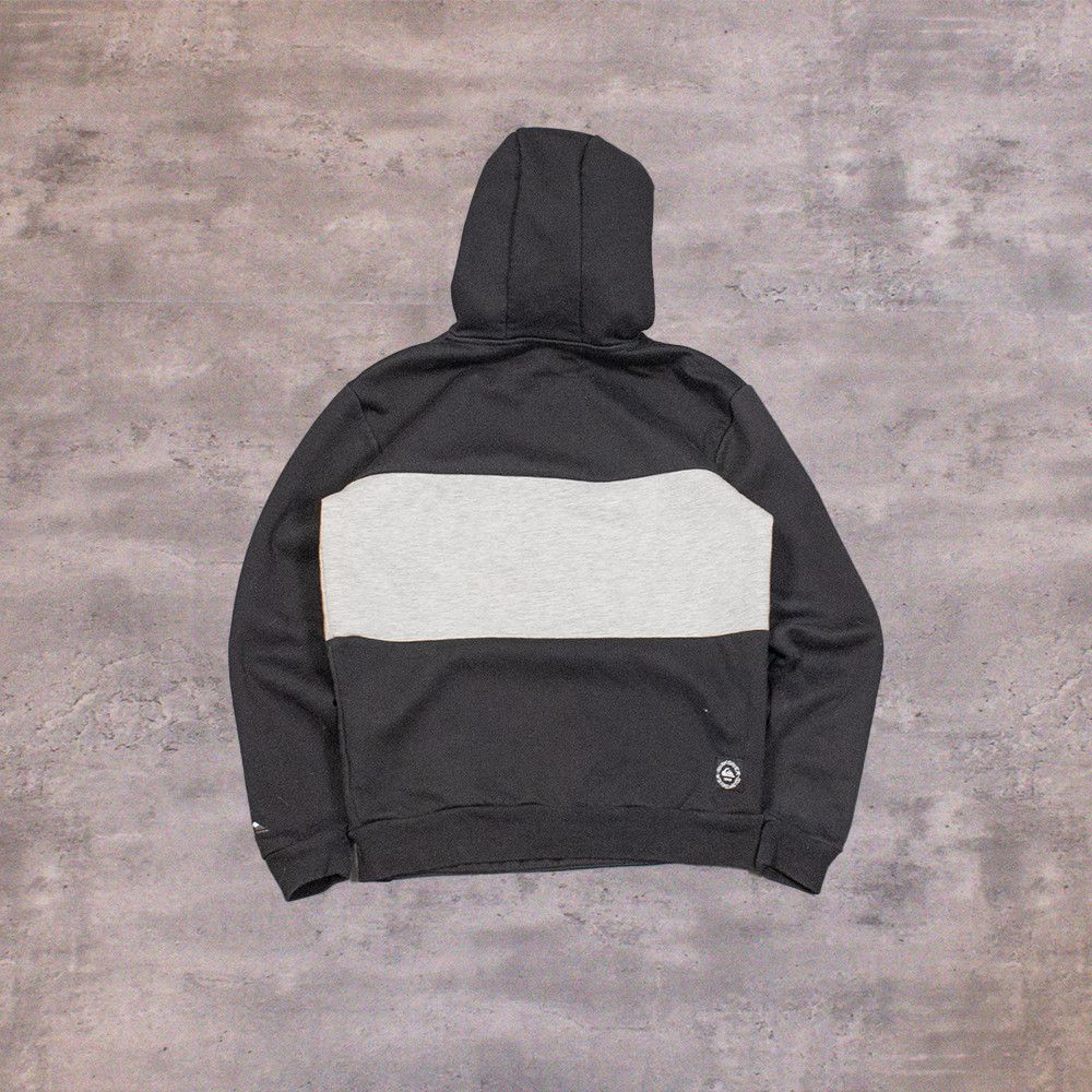 Quiksilver Y2K 2000's 00's Quicksilver Two Tone Boxy Grey Hoodie Size US M / EU 48-50 / 2 - 2 Thumbnail