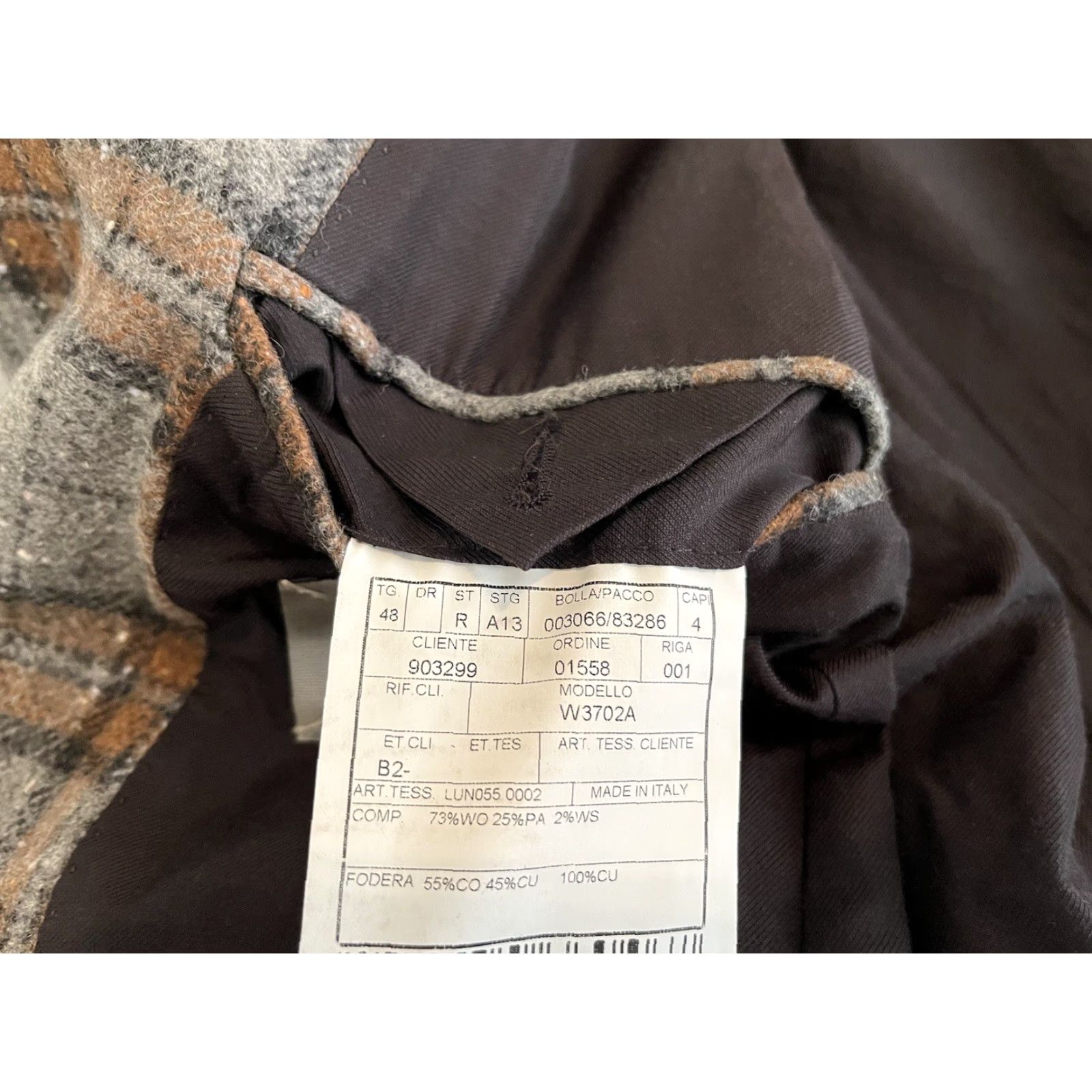 Boglioli Boglioli York Jacket Blazer Plaid Wool Cashmere Mens 38 Sport Coat Multicolor Wool Blend Sport Jacket 38 Mens Size 38R - 5 Thumbnail
