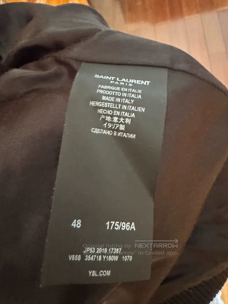 Saint Laurent Paris Saint Laurent Paris Jacket Size US M / EU 48-50 / 2 - 4 Thumbnail