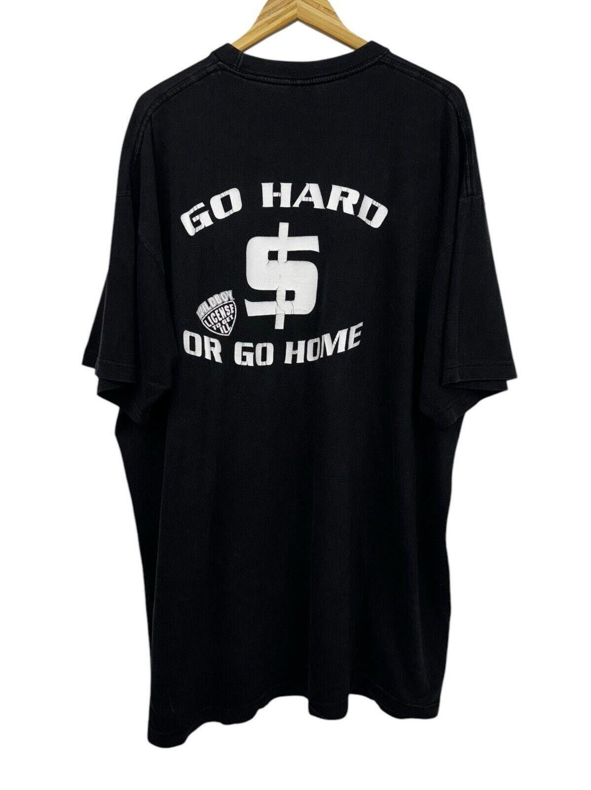 Designer Vintage Y2K Paper Chase Go Hard Or Go Home Hip Hop Shirt 6XL Size US XXL / EU 58 / 5 - 2 Thumbnail
