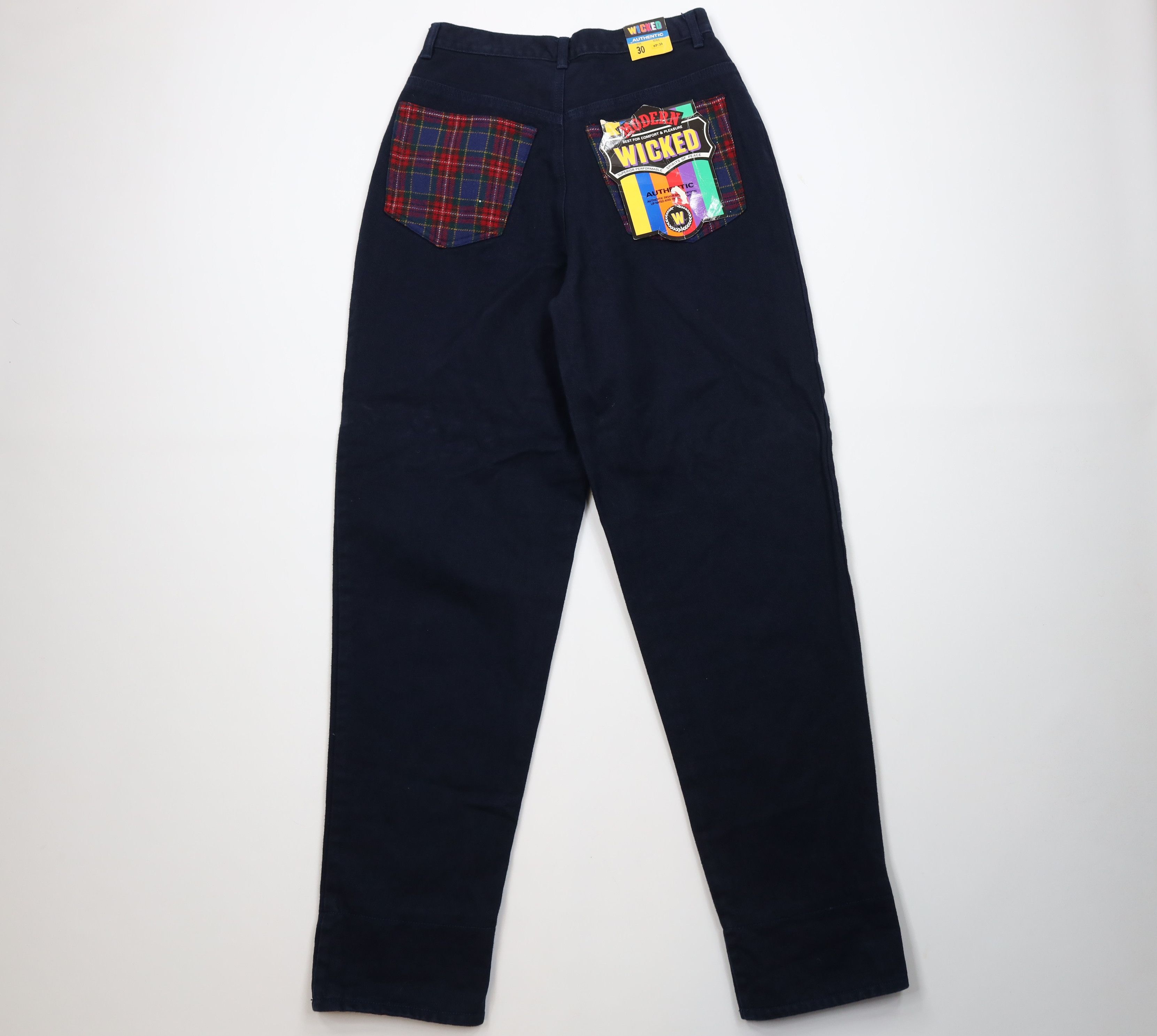 Vintage NOS Vintage 90s Streetwear Flip Cuff Baggy Skateboard Jeans Size US 30 / EU 46 - 9 Thumbnail