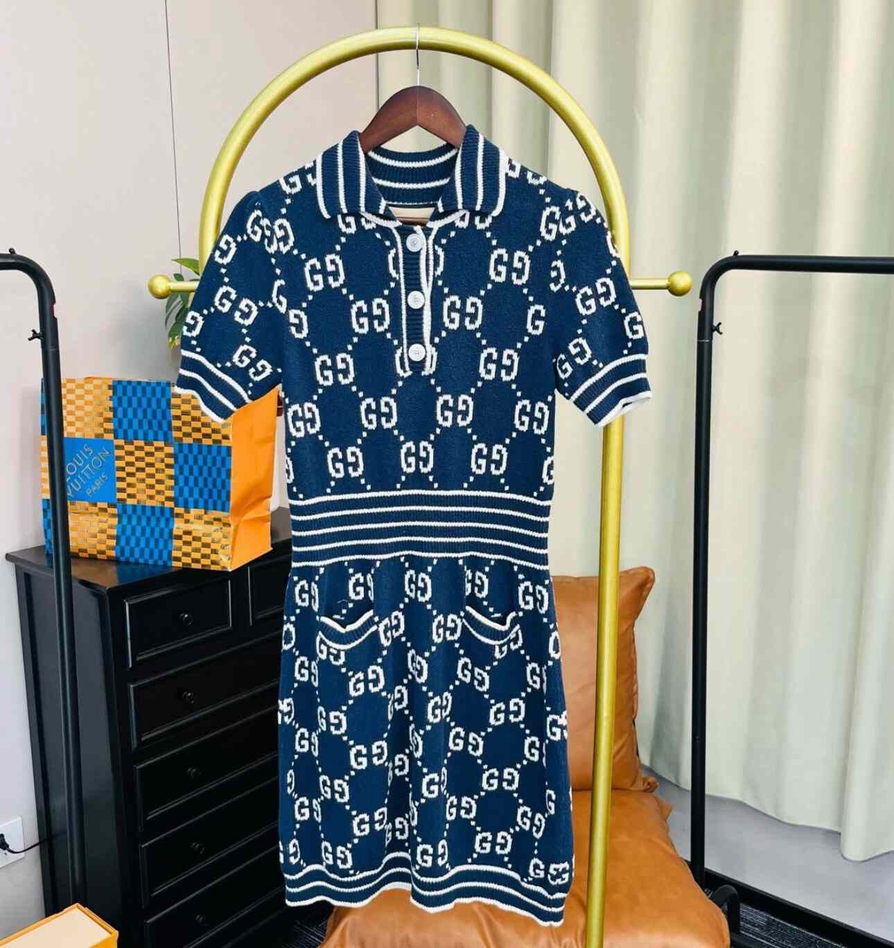 Gucci Gucci New Monogram Print Dress S Size S / US 4 / IT 40 - 1 Thumbnail