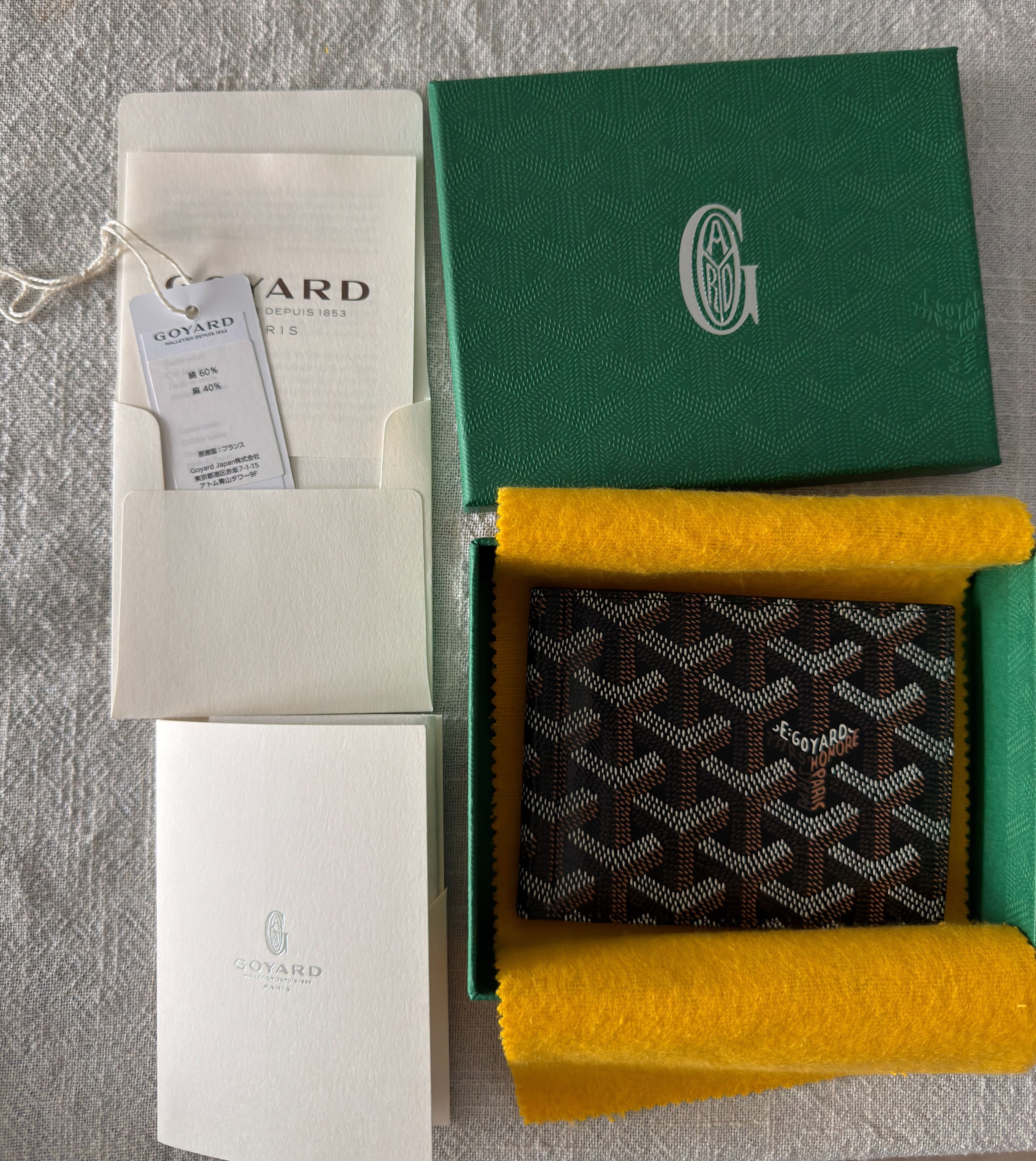 Goyard Saint-Thomas Bifold Money Clip Wallet Size ONE SIZE - 1 Thumbnail