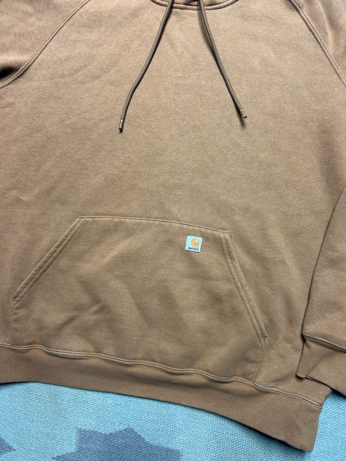 Carhartt Vtg Carhartt women’s hoodie sweatshirt blank heavy large Size L / US 10 / IT 46 - 2 Thumbnail