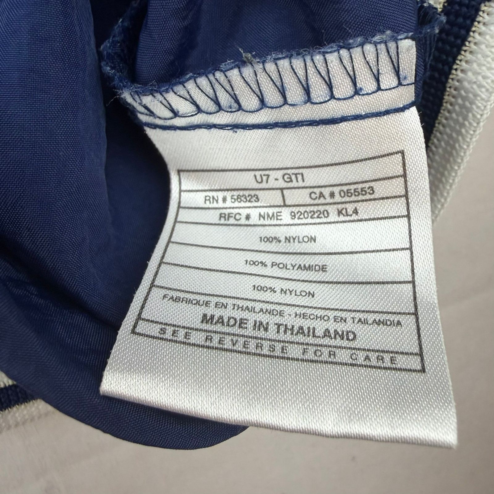 Nike Vintage Nike Pullover Windbreaker Jacket XL Navy Blue Size US XL / EU 56 / 4 - 3 Thumbnail